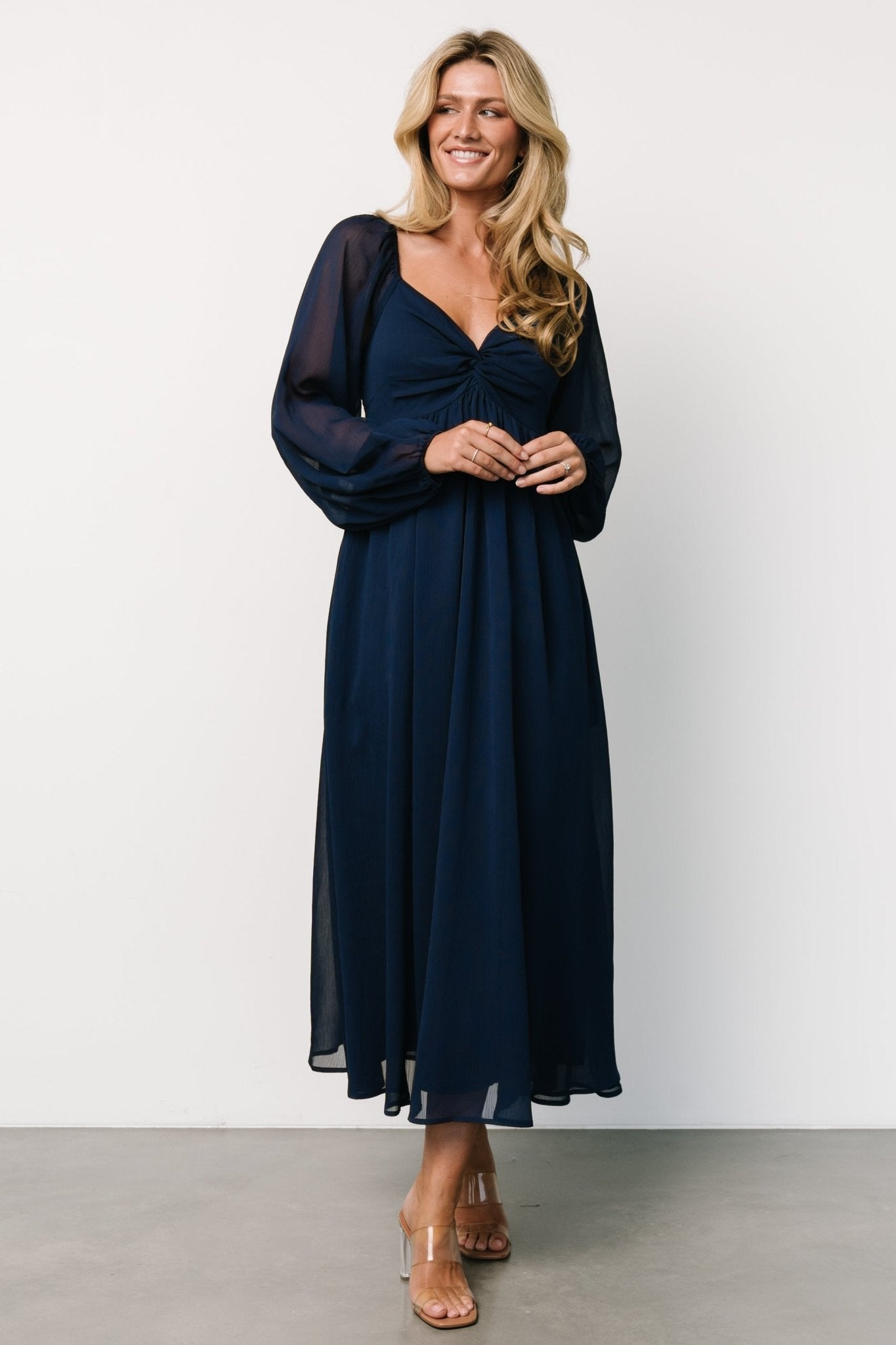 Dione Midi Dress | Navy Supply Sale Online