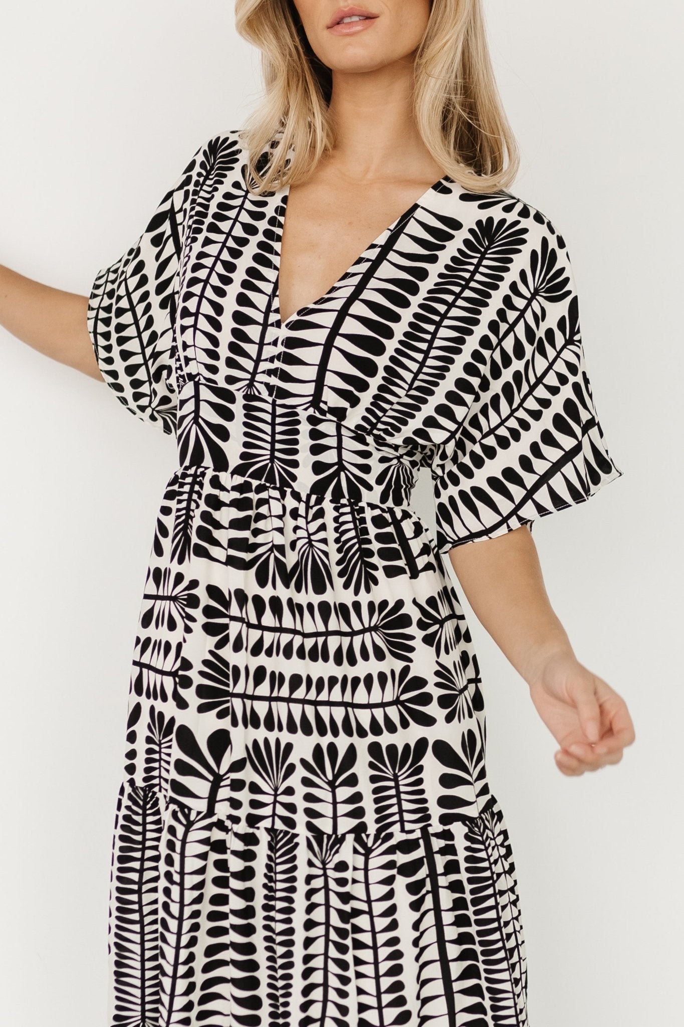 Austin Kimono Dress | Black Print Outlet Wiki