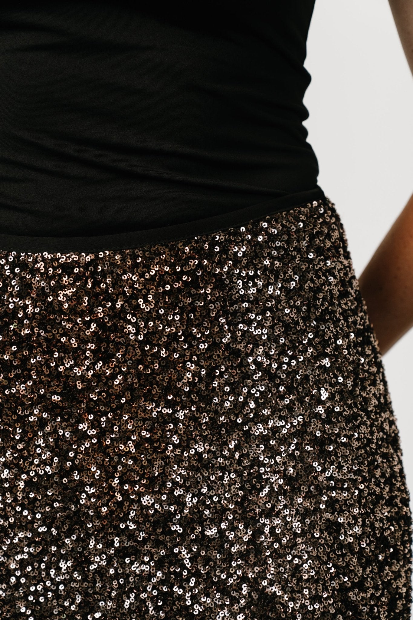 Charmed Sequin Midi Skirt | Bronze Many Kinds Of Online