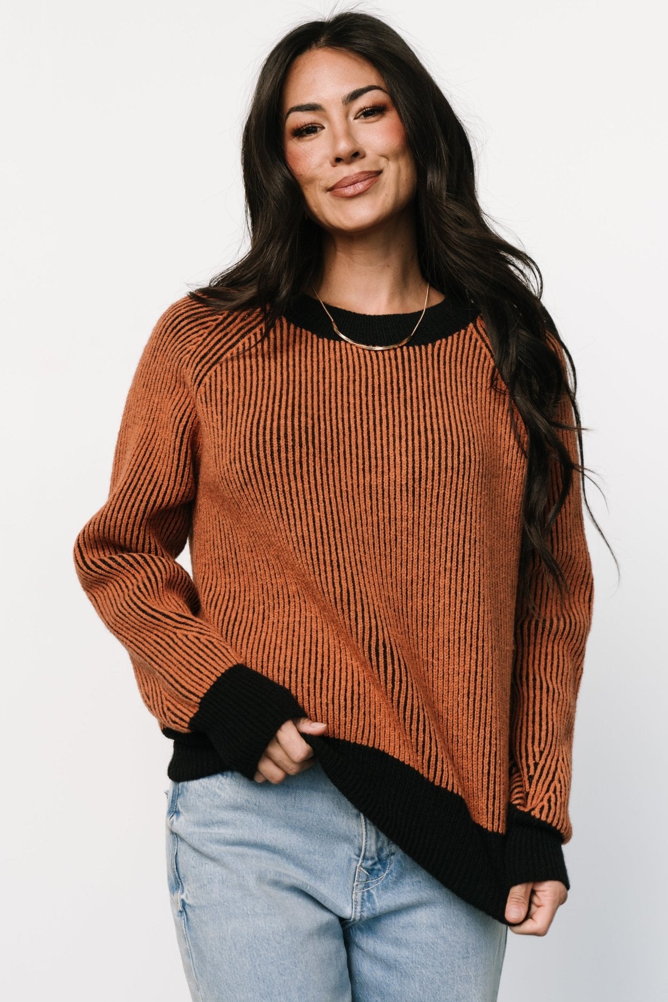 Winifred Ribbed Sweater | Black + Spice Shop Offer Cheap Online