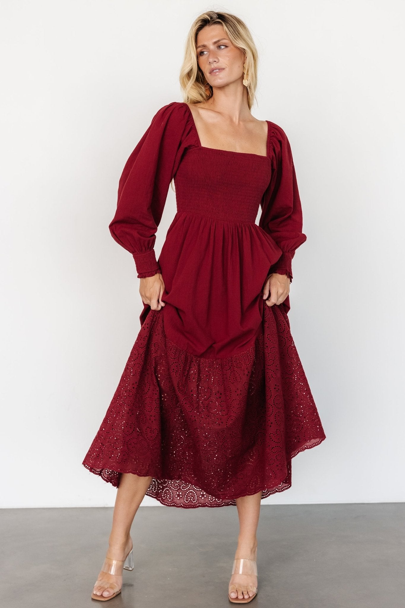 Marcella Maxi Dress | Wine Sast Cheap Pice