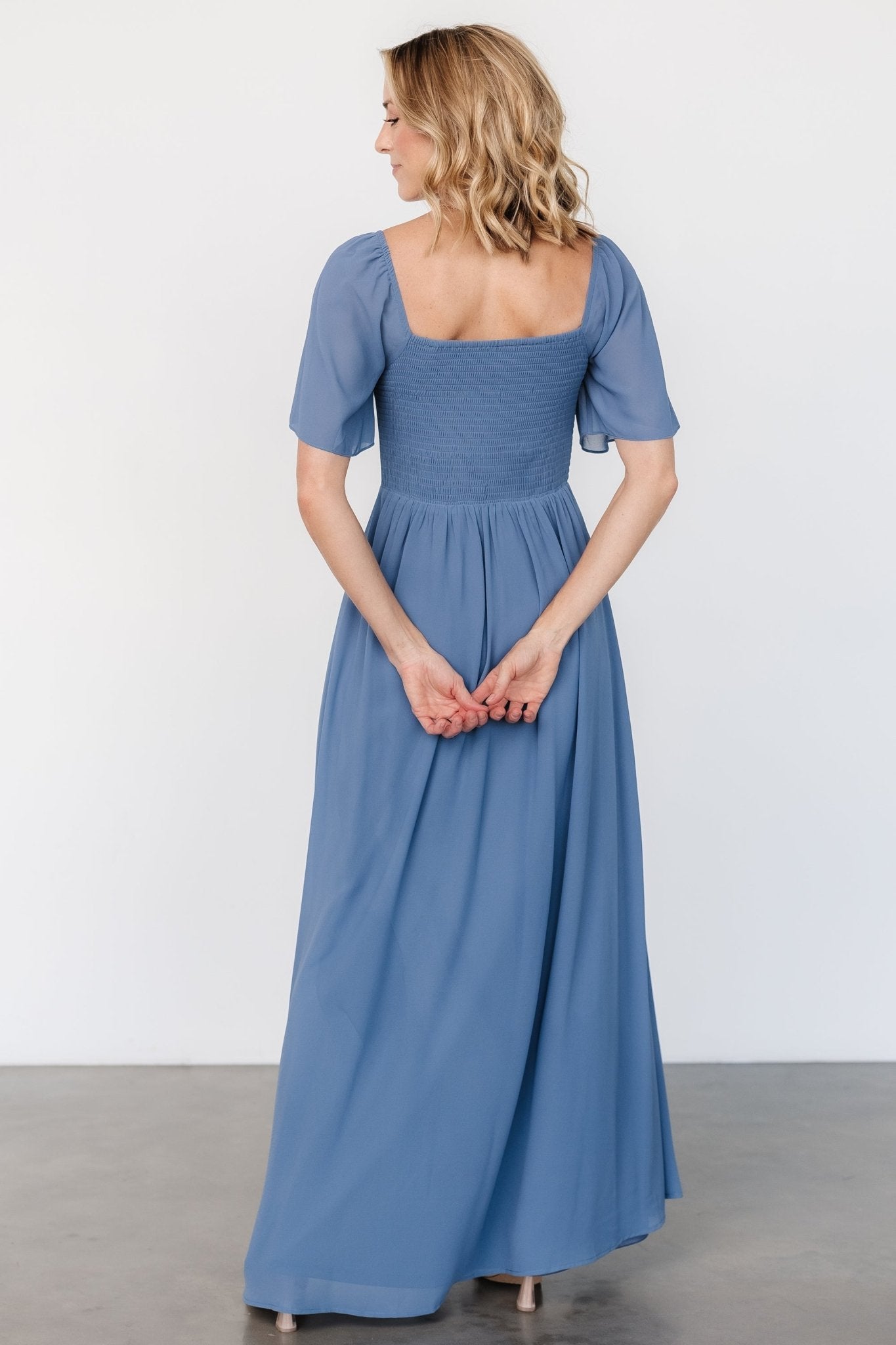 Sierra Sweetheart Maxi Dress | Whisper Blue Buy Cheap 100% Guaranteed