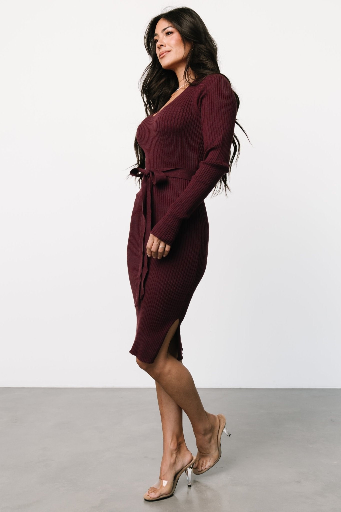 Blayne Ribbed Midi Dress | Mulberry Buy Cheap Sast