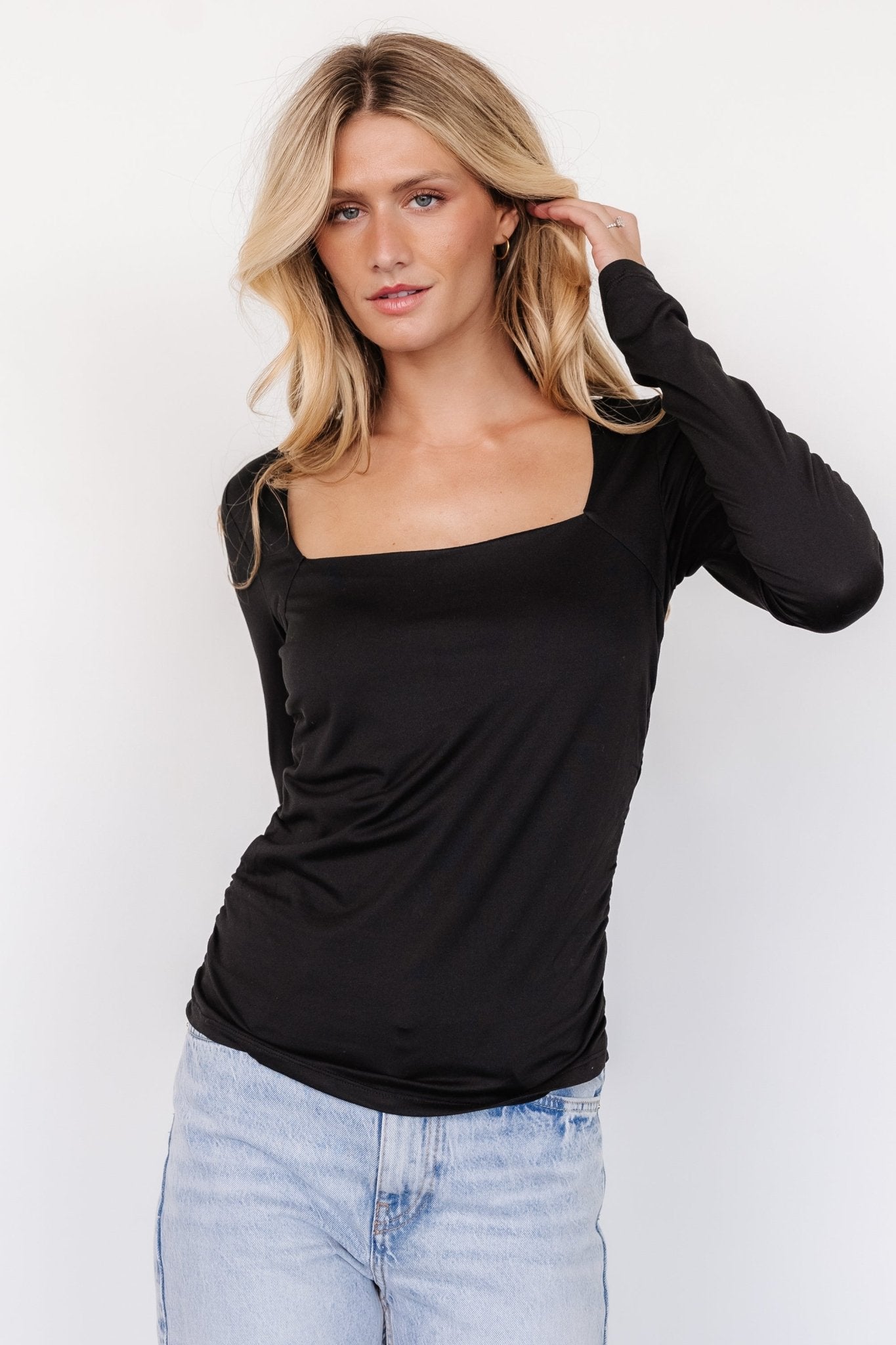 Kailee Top | Black Cheap Sale New