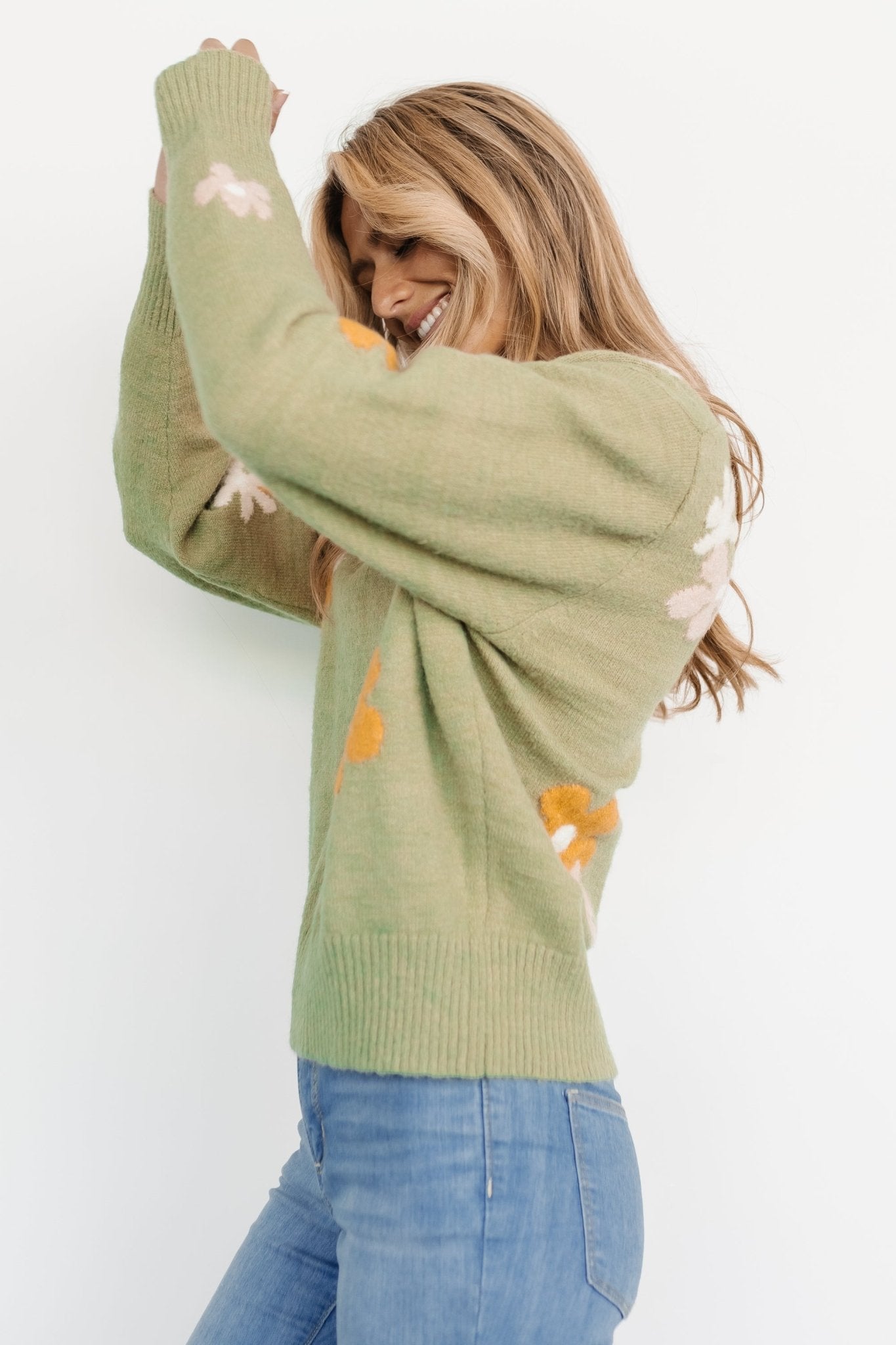 Roxy Sweater | Sage Flower Eastbay Online