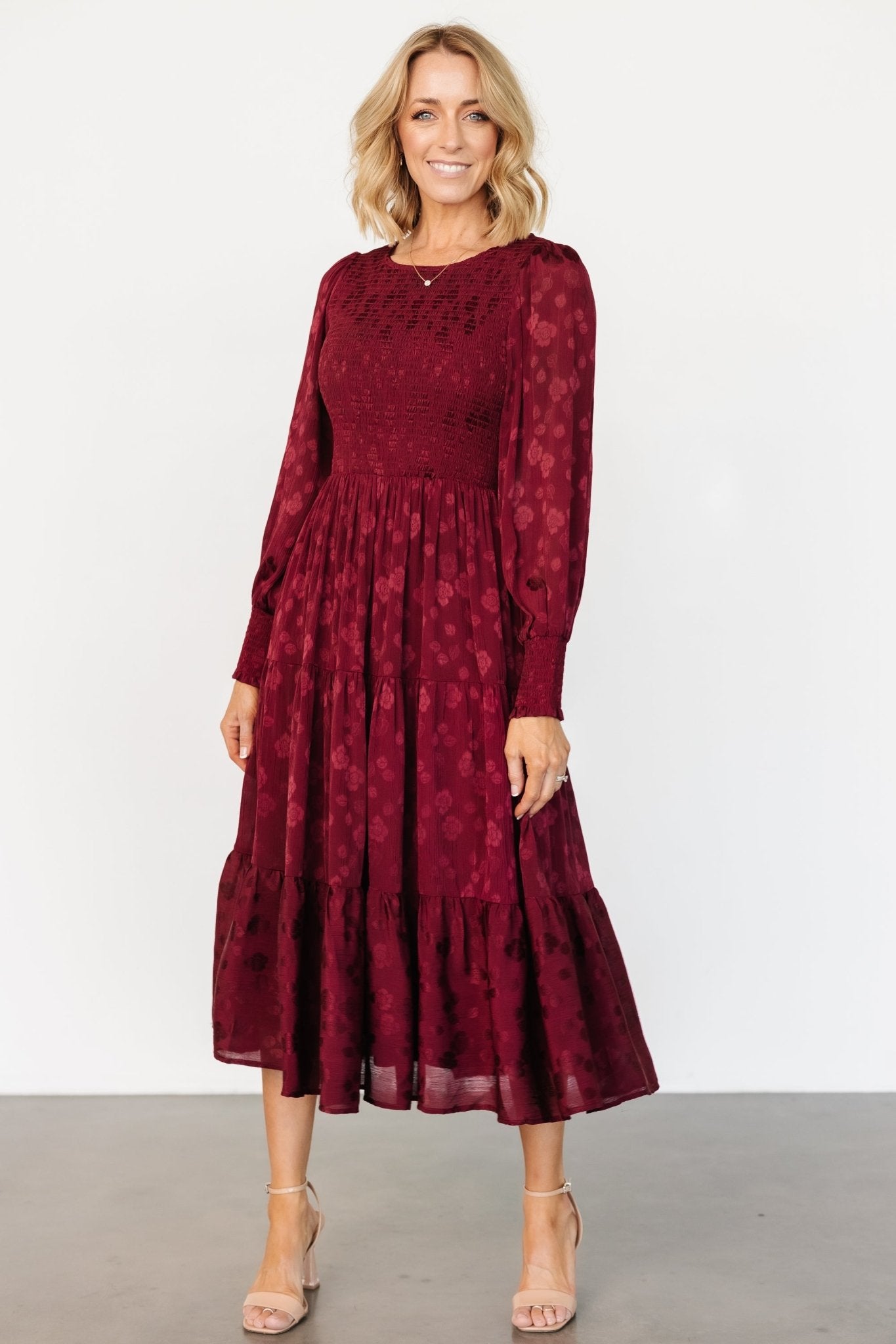 Stockholm Smocked Dress | Mulberry Free Shipping Popular