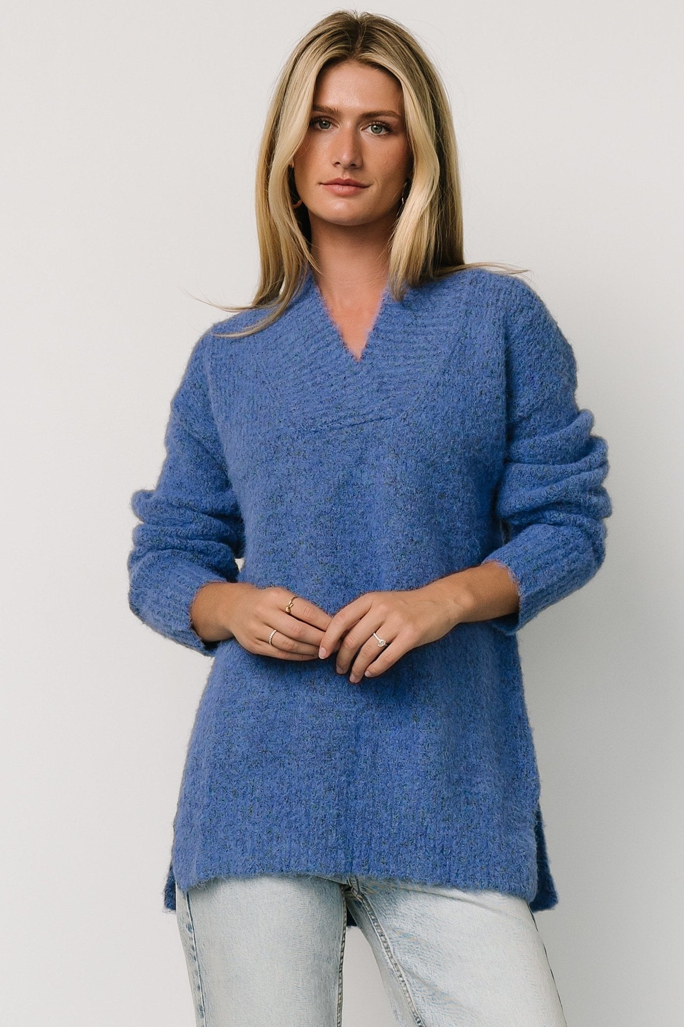 Calgary Oversized Sweater | Blue Cheap Best Seller