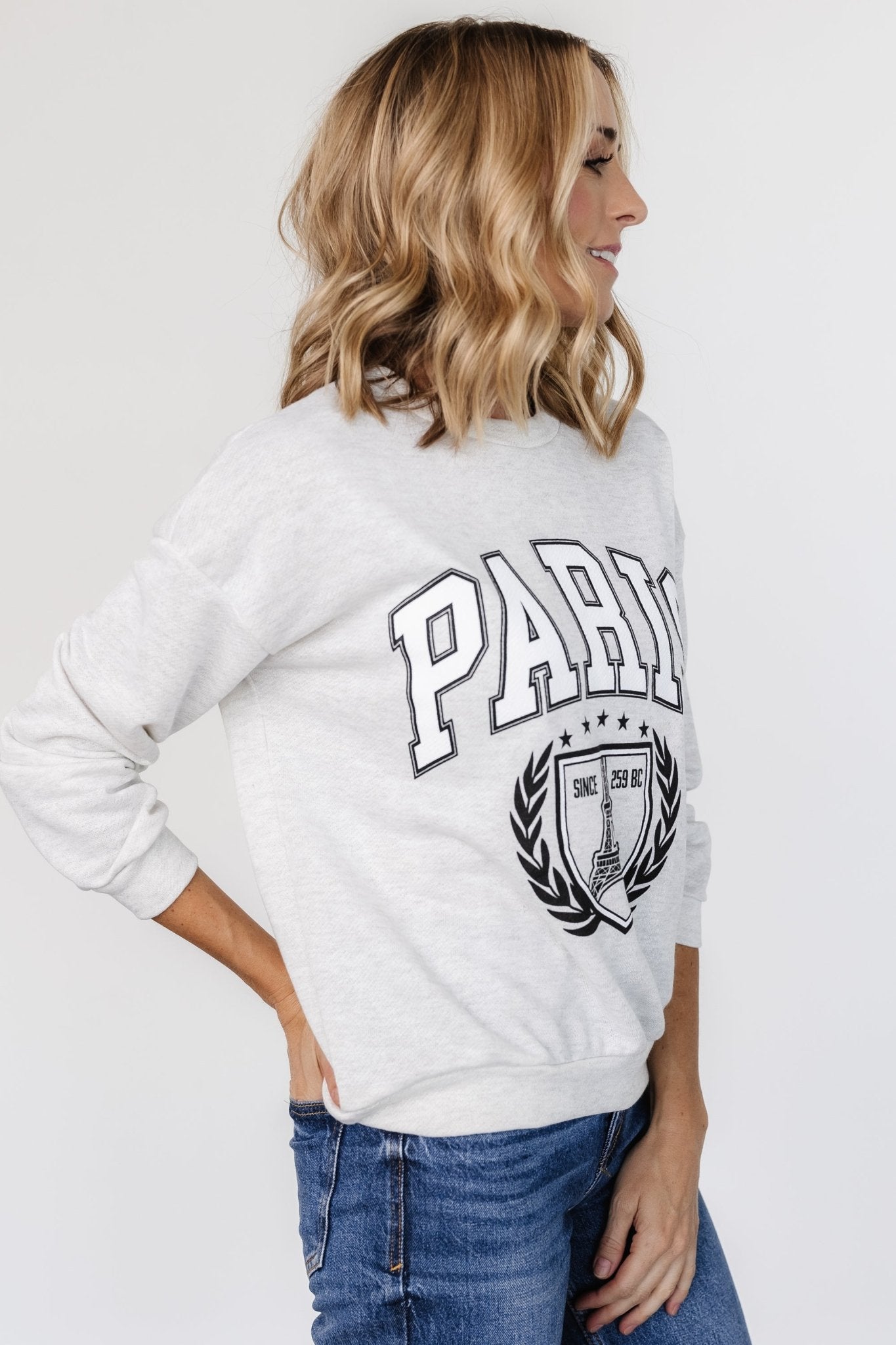 Paris Sweater | Light Gray Sale 2025 New