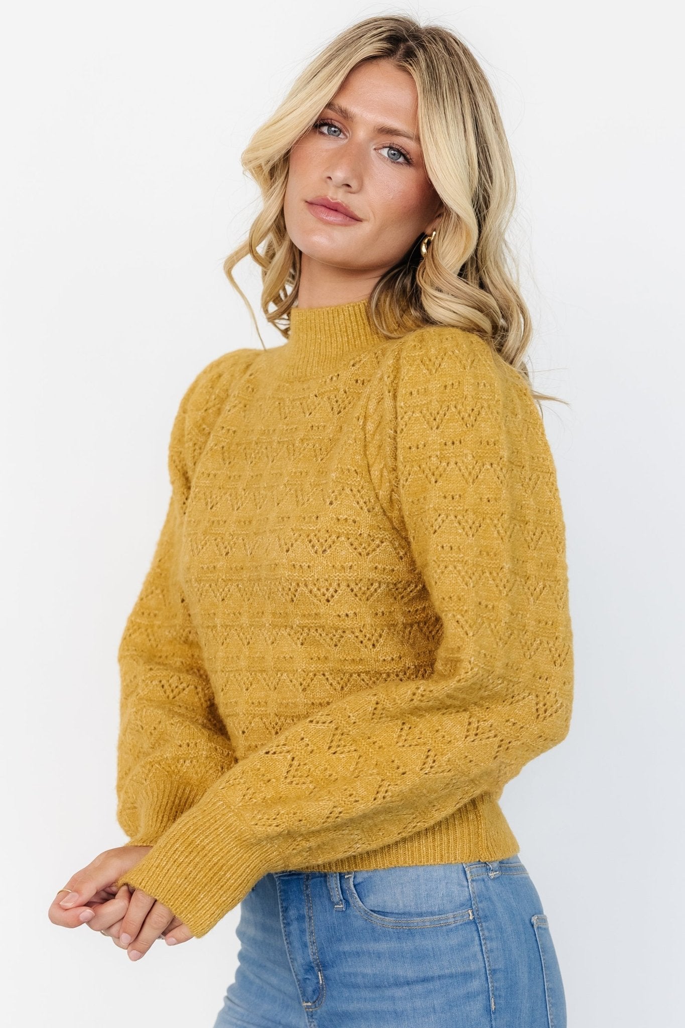 Grayson Sweater | Vintage Mustard Cheap Explore