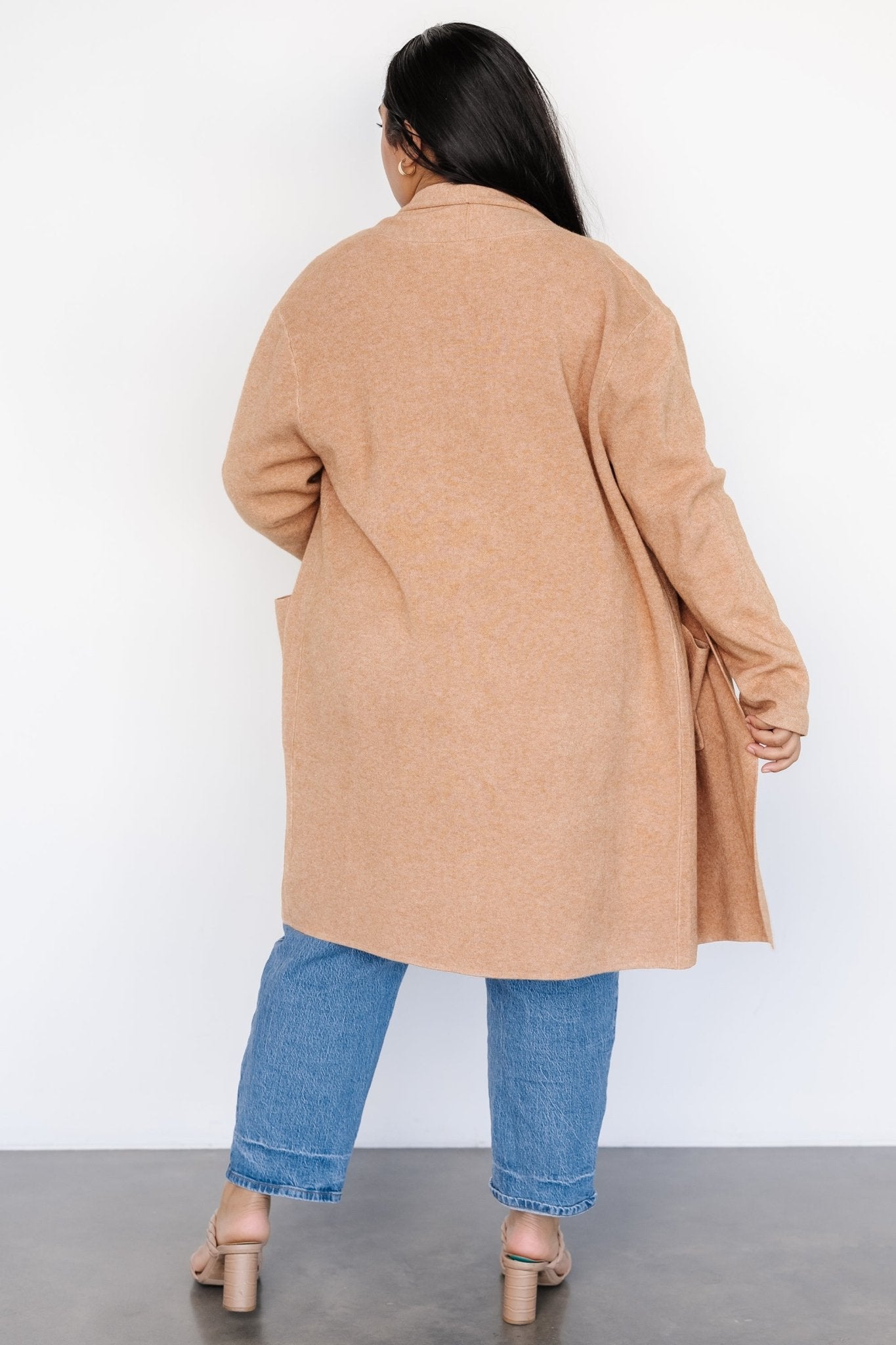 Nolan Cardigan | Camel Shipping Discount Authentic