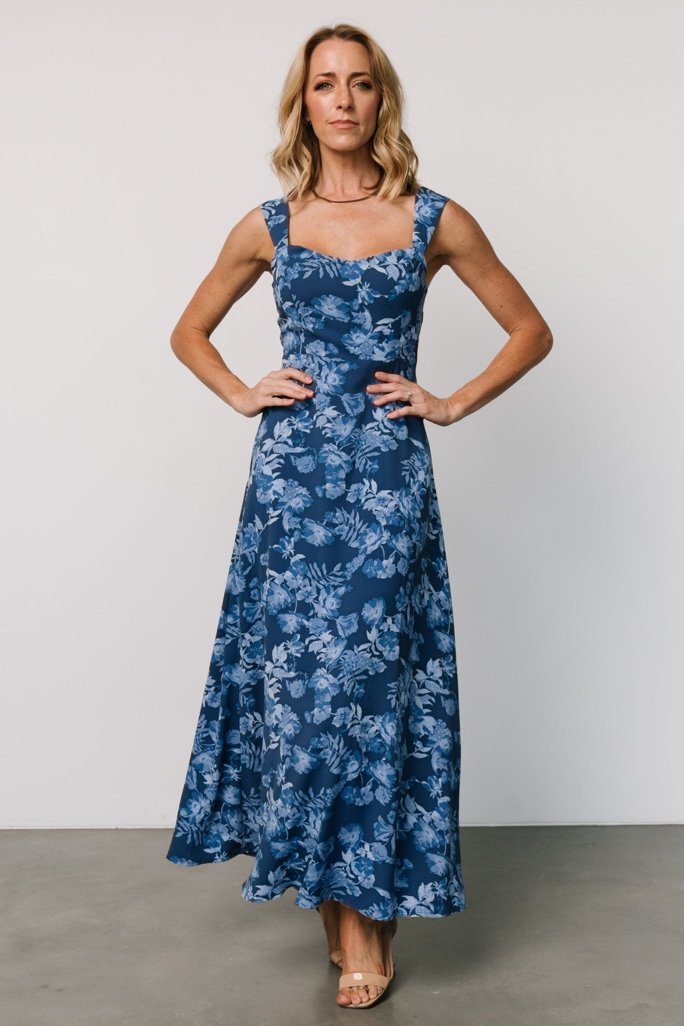 Mandy Maxi Dress | Blue Floral Best Place To Buy