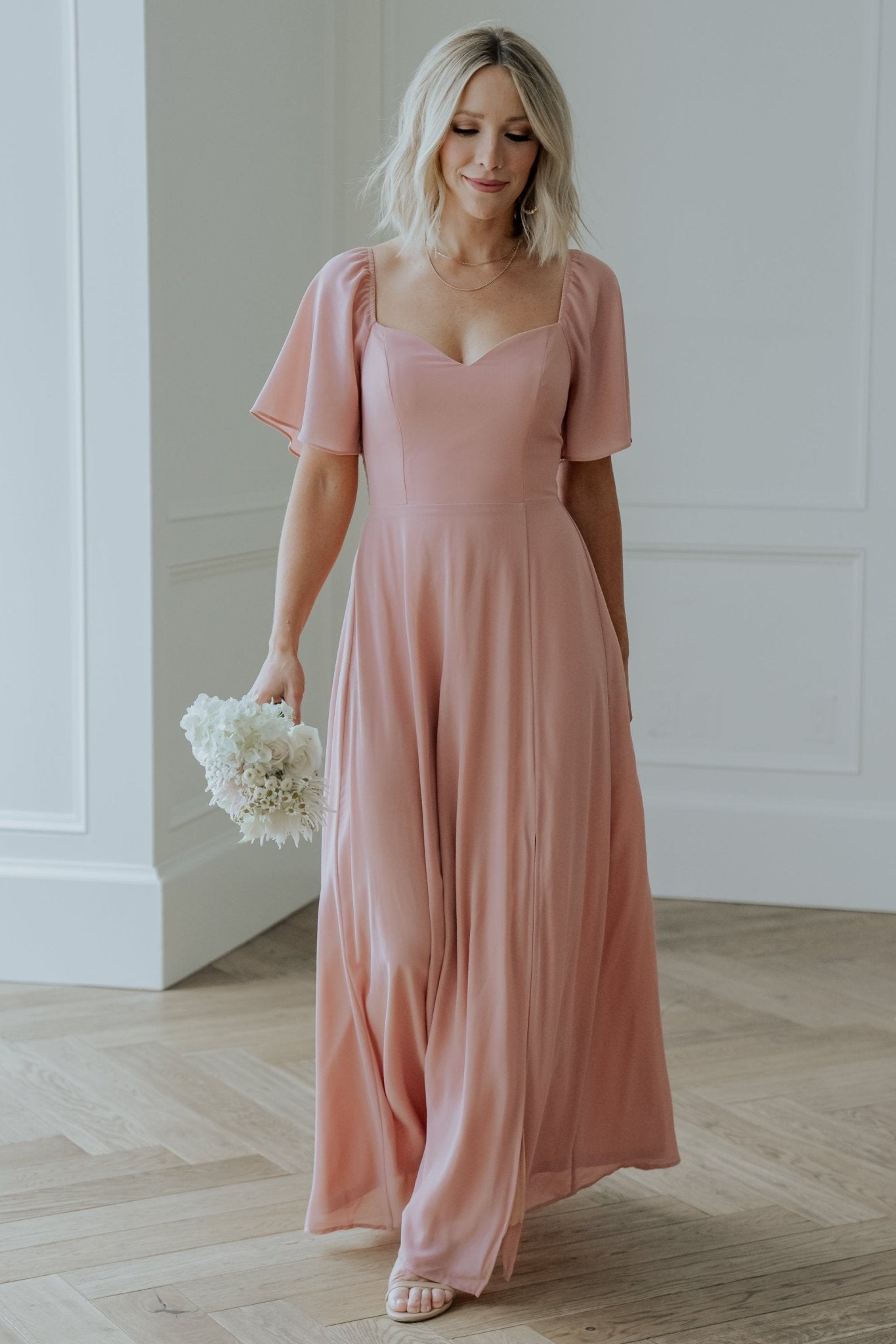 Sierra Sweetheart Maxi Dress | Blush Free Shipping Footlocker Finishline