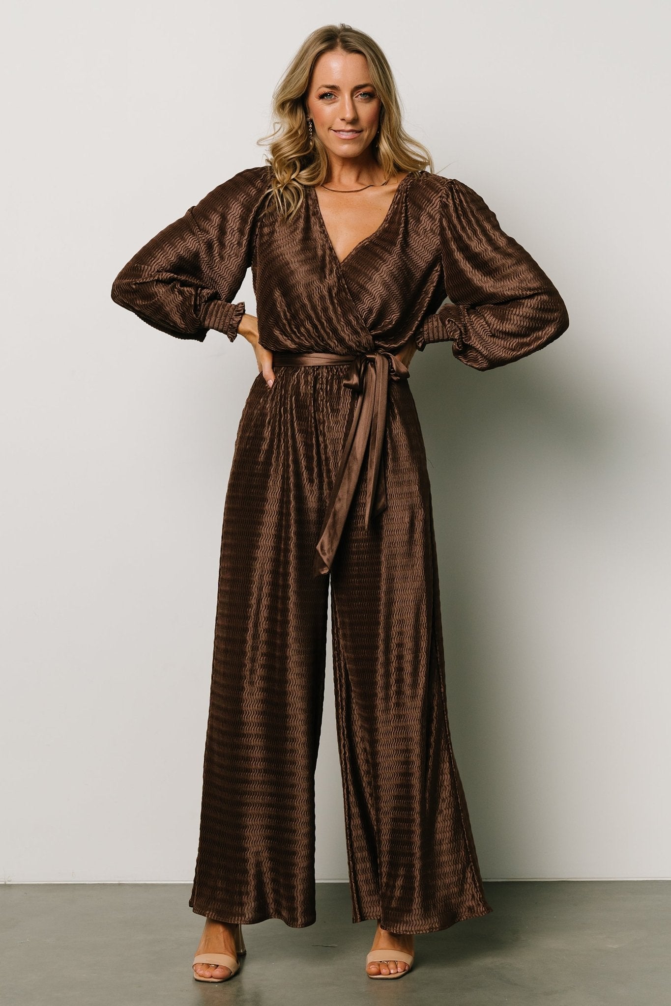 Gabriel Jumpsuit | Brown Purchase Cheap Pice