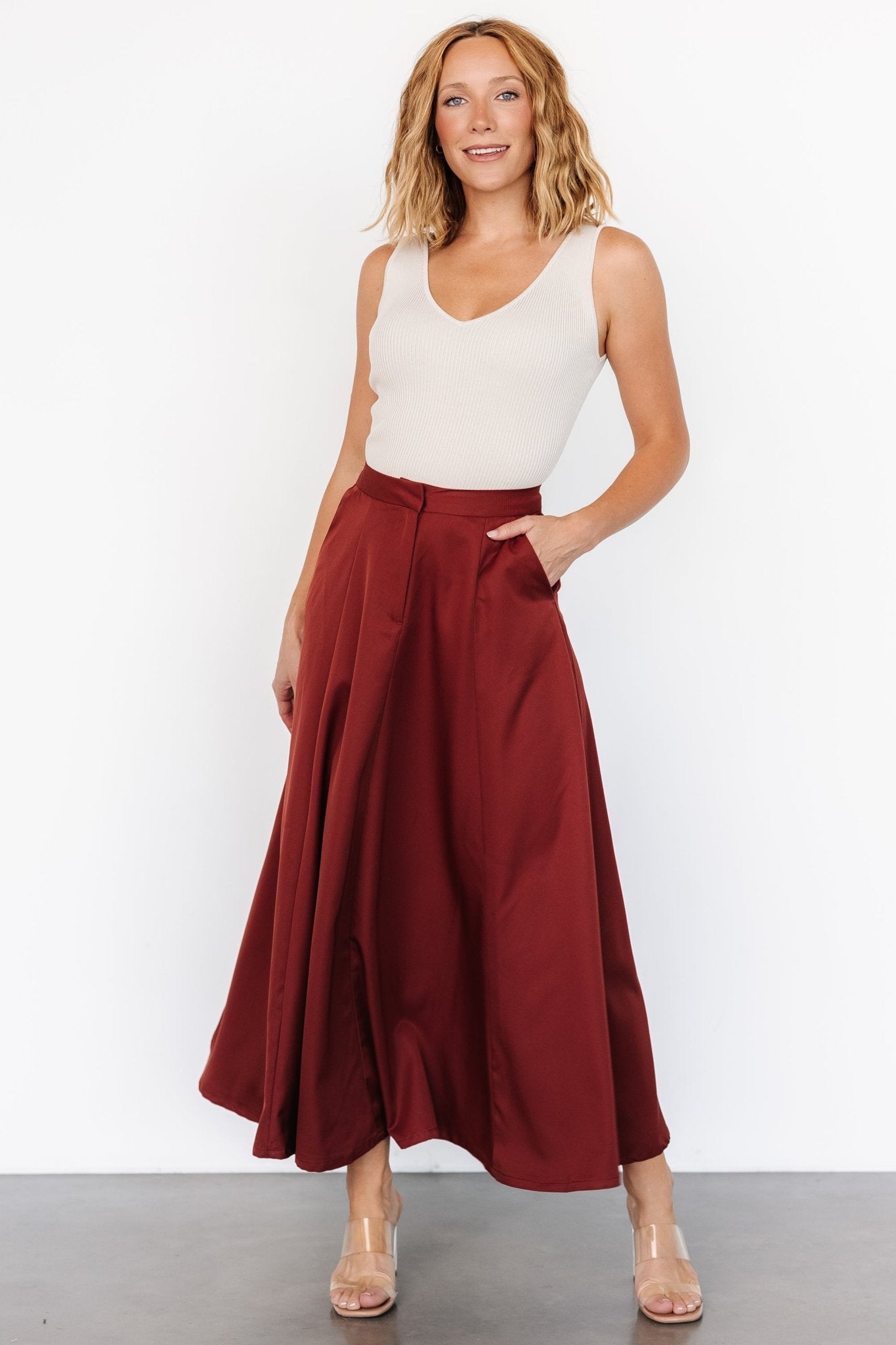 Shaylyn Maxi Skirt | Cinnamon Tumblr Sale Online