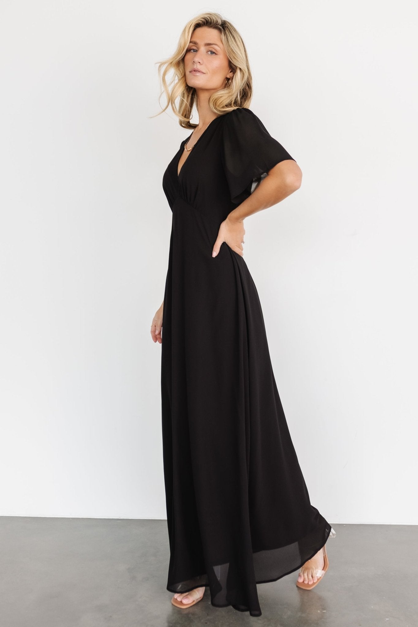 Esti Maxi Dress | Black Really Cheap