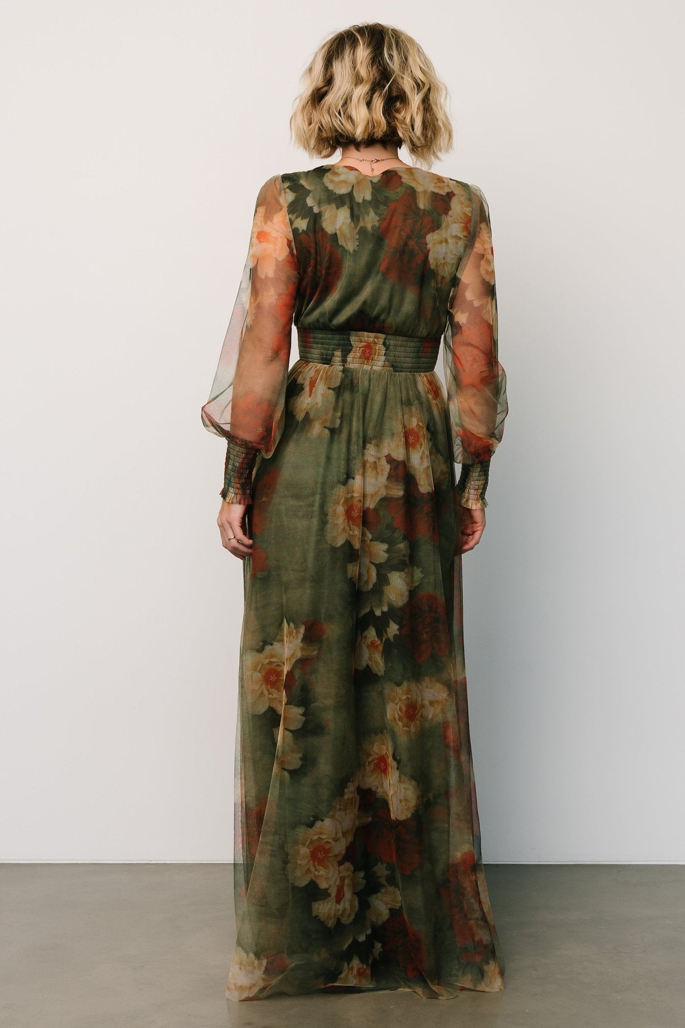 Layla Tulle Maxi Dress | Olive + Rust Buy Cheap Perfect