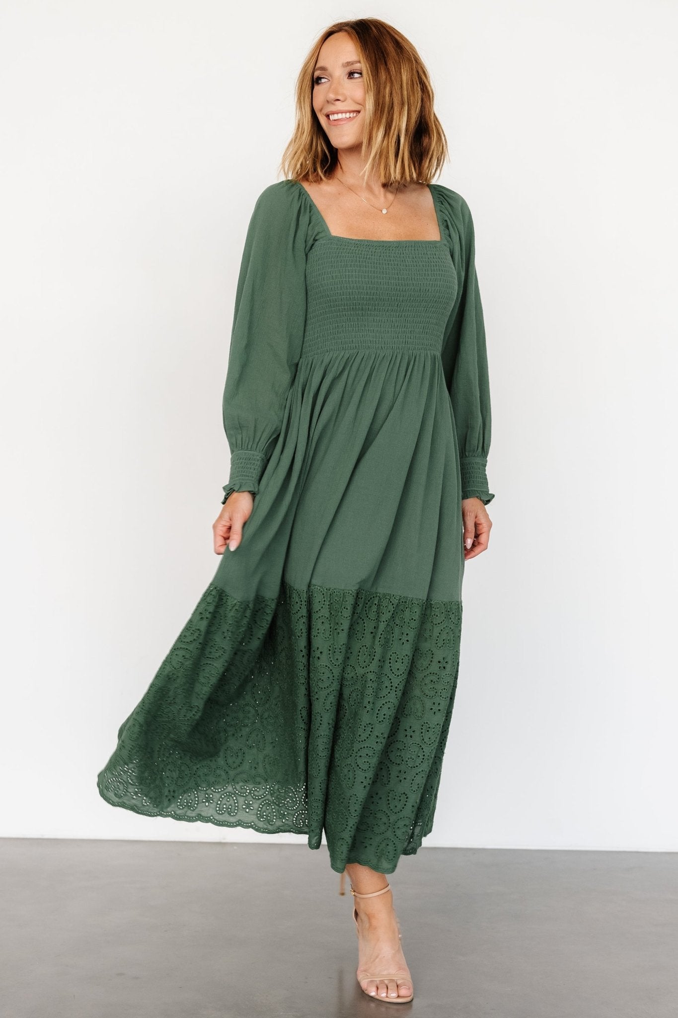 Marcella Maxi Dress | Green Big Sale