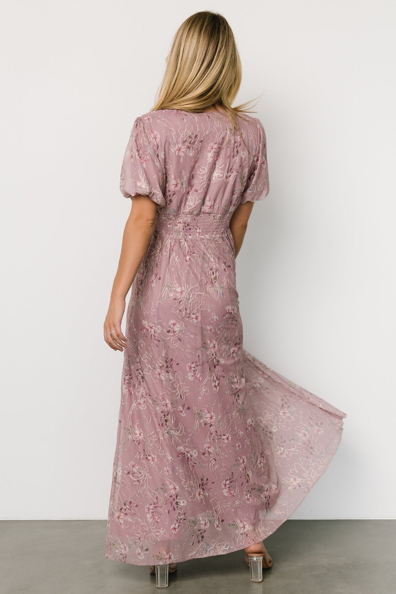 Ardley Maxi Dress | Vintage Plum Floral Pick A Best