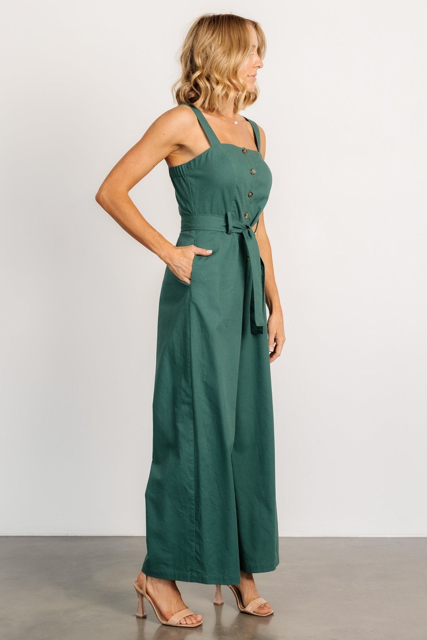 Hartford Jumpsuit | Green Low Pice Fee Shipping Sale Online