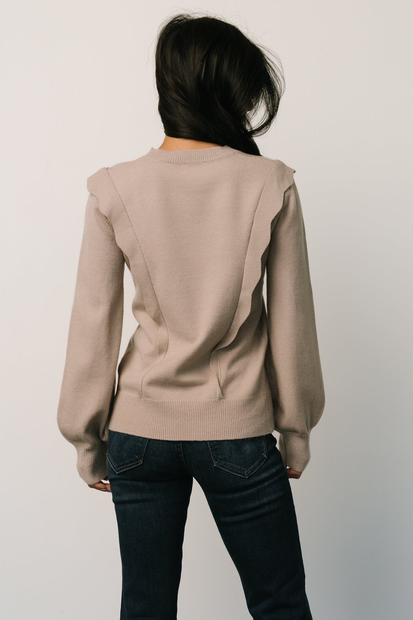 Stowe Sweater | Latte Buy Cheap Limited Edition