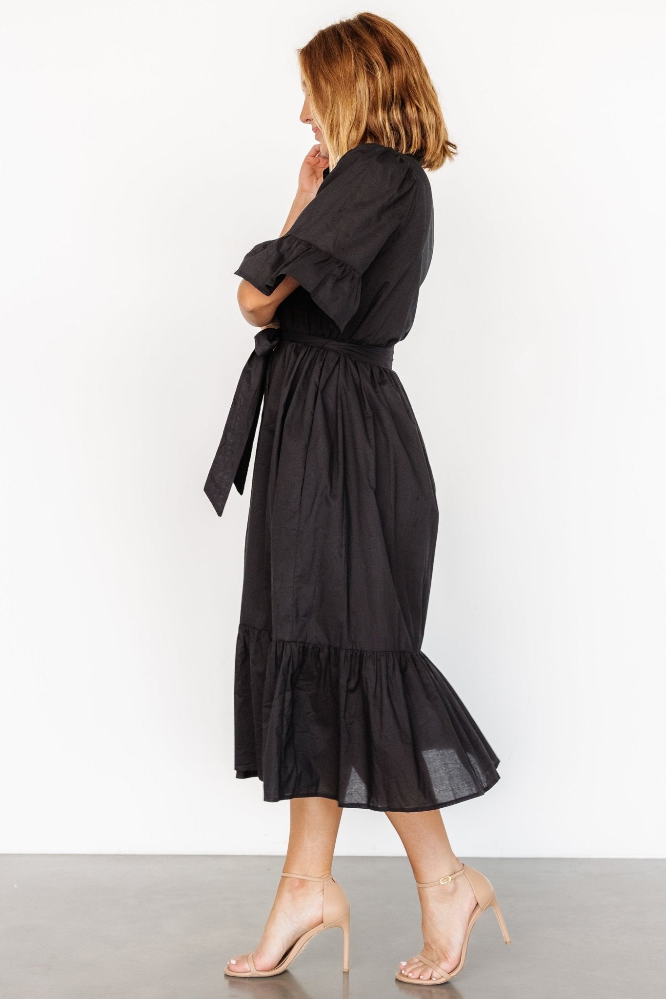 Mirielle Midi Dress | Black Discount Purchase