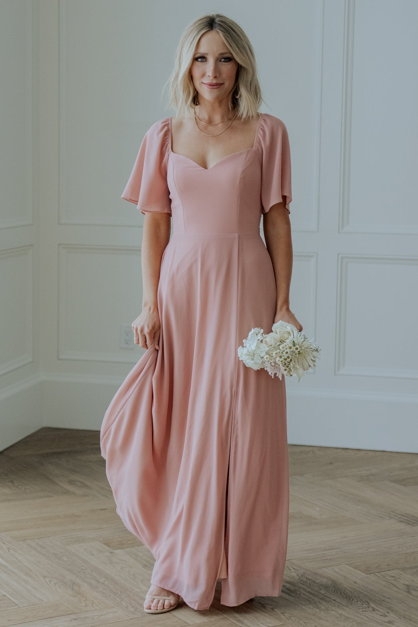 Sierra Sweetheart Maxi Dress | Blush Free Shipping Footlocker Finishline