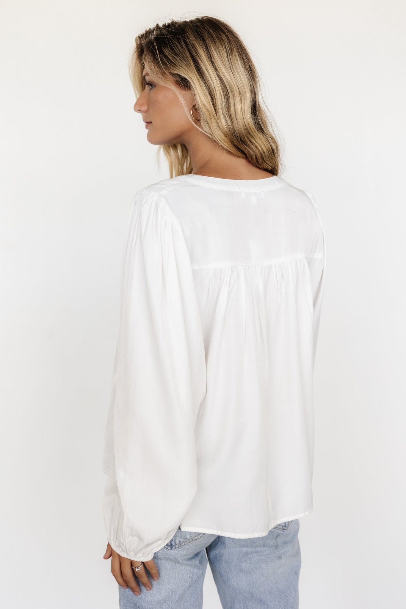 Alina Blouse | Off White Clearance Latest