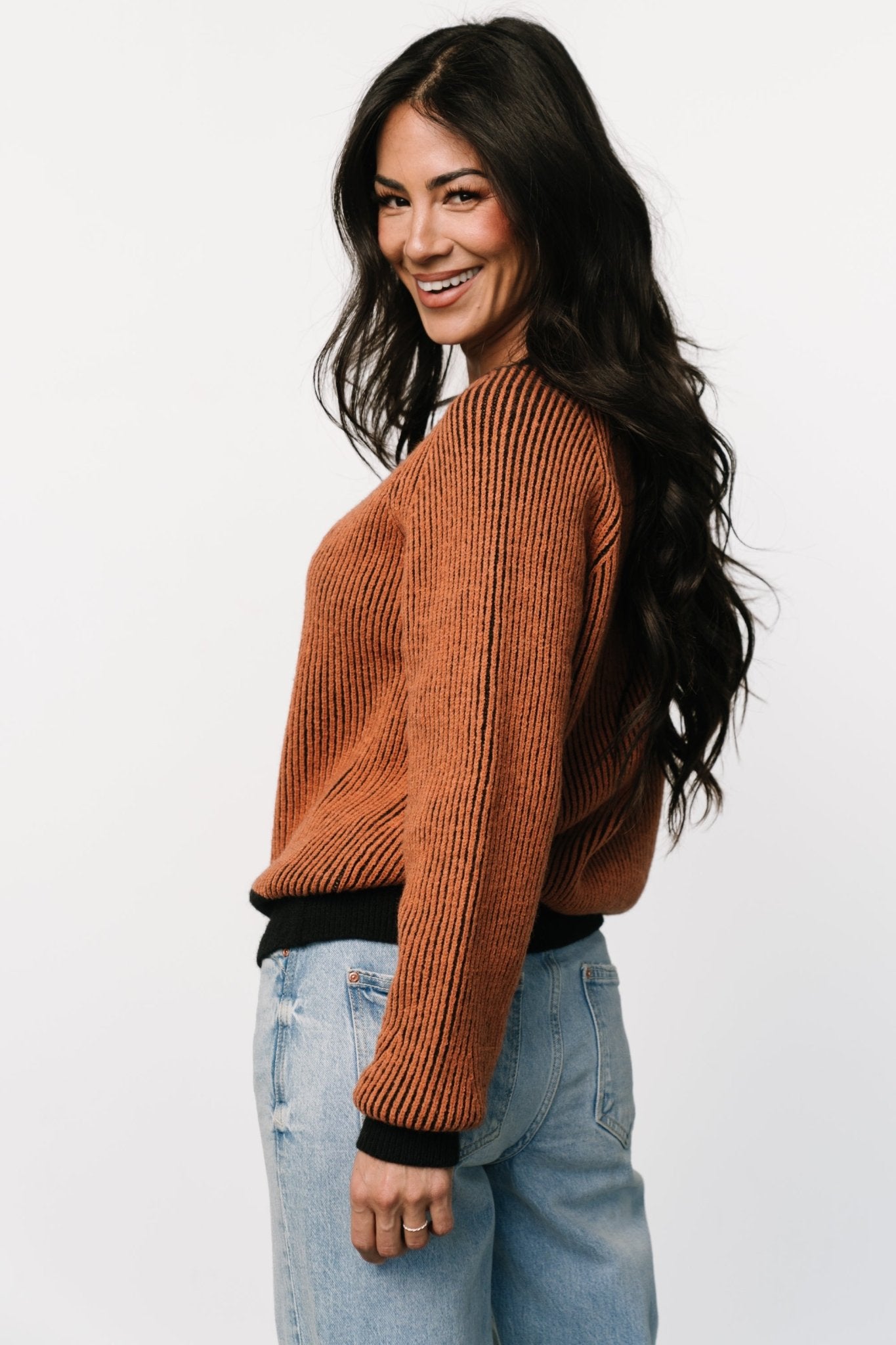 Winifred Ribbed Sweater | Black + Spice Shop Offer Cheap Online