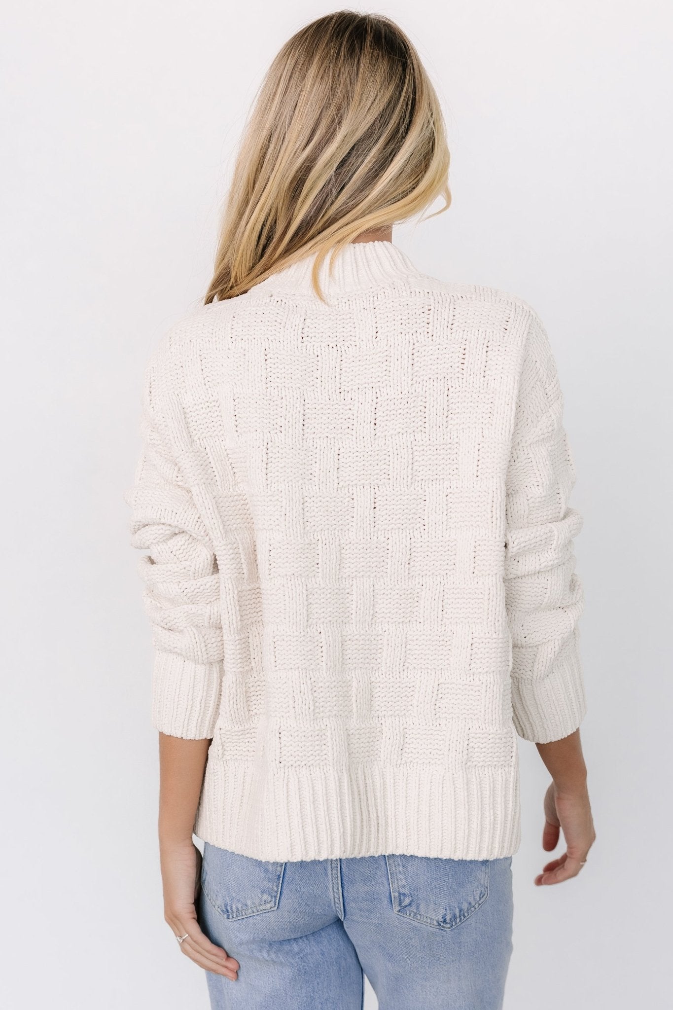 Stetson Knit Sweater | Ivory Official Online