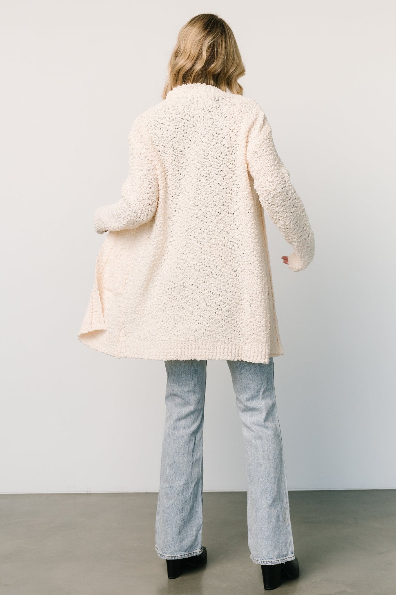 Oxford Pocket Cardigan | Cream Buy Cheap Popular