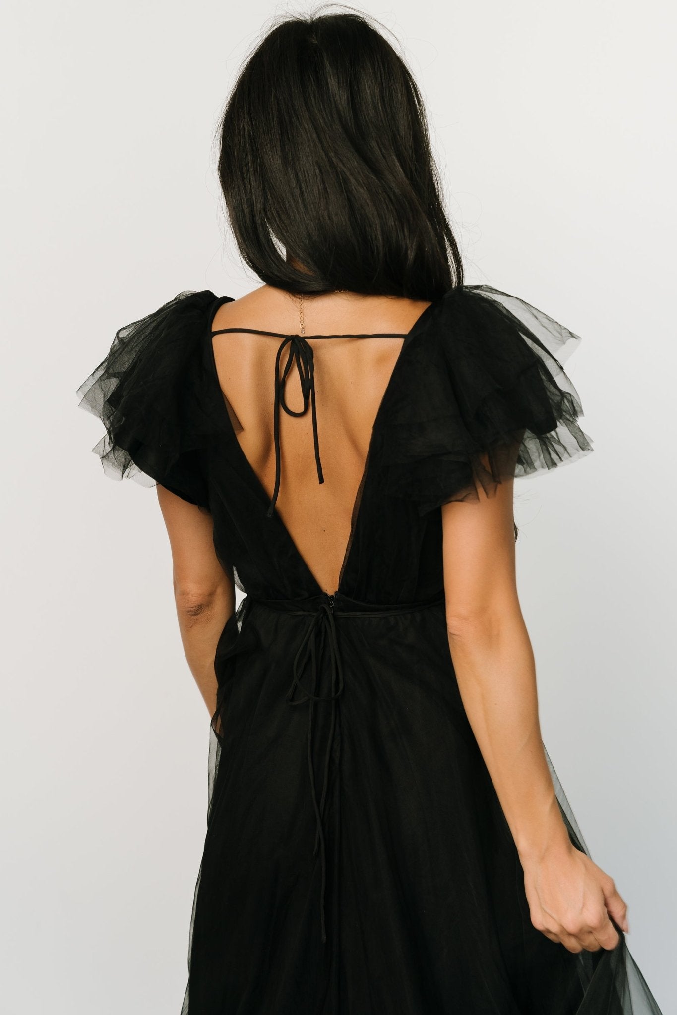 Annabella Tulle Dress | Black Footlocker Pictures Sale Online