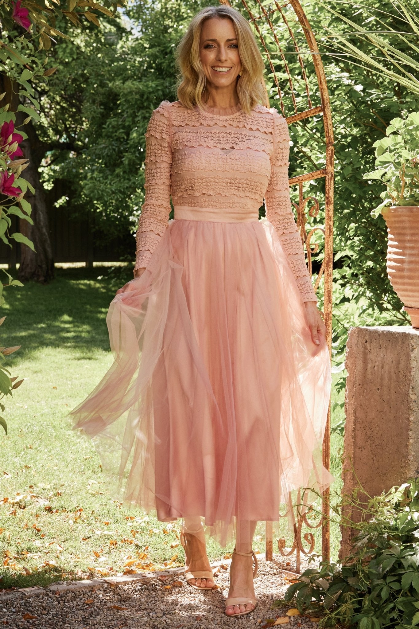 Lonnie Tulle Dress | Blush For Sale Official Site