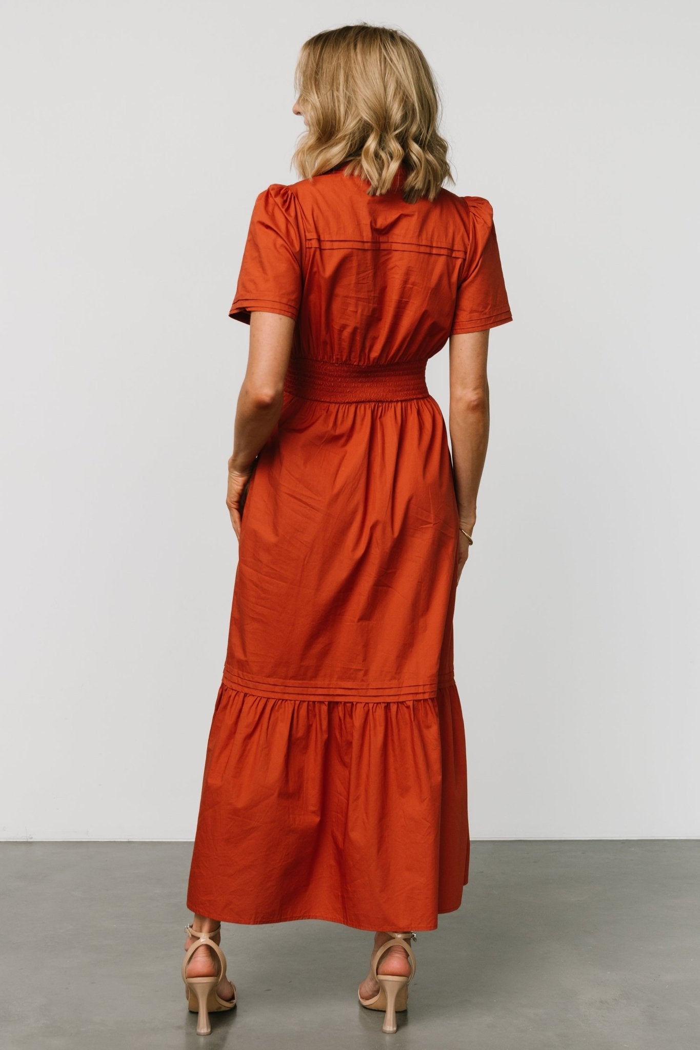 Vera Maxi Dress | Deep Rust 2025 Newest