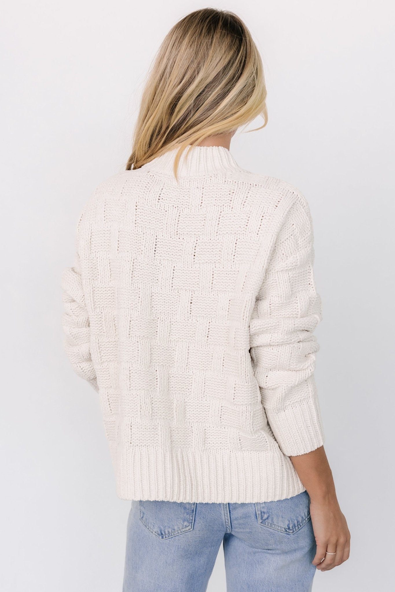 Stetson Knit Sweater | Ivory Official Online