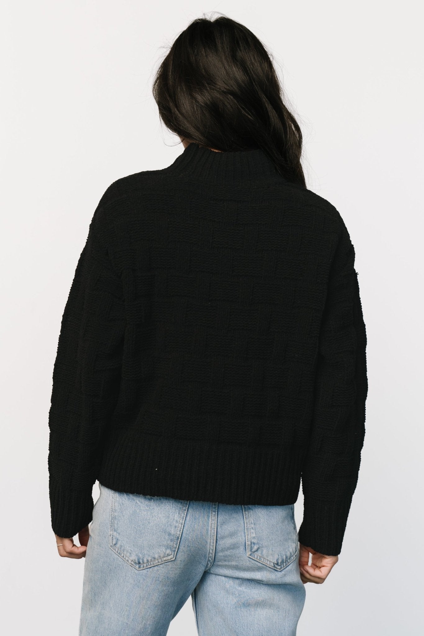 Stetson Knit Sweater | Black Cheap Sale