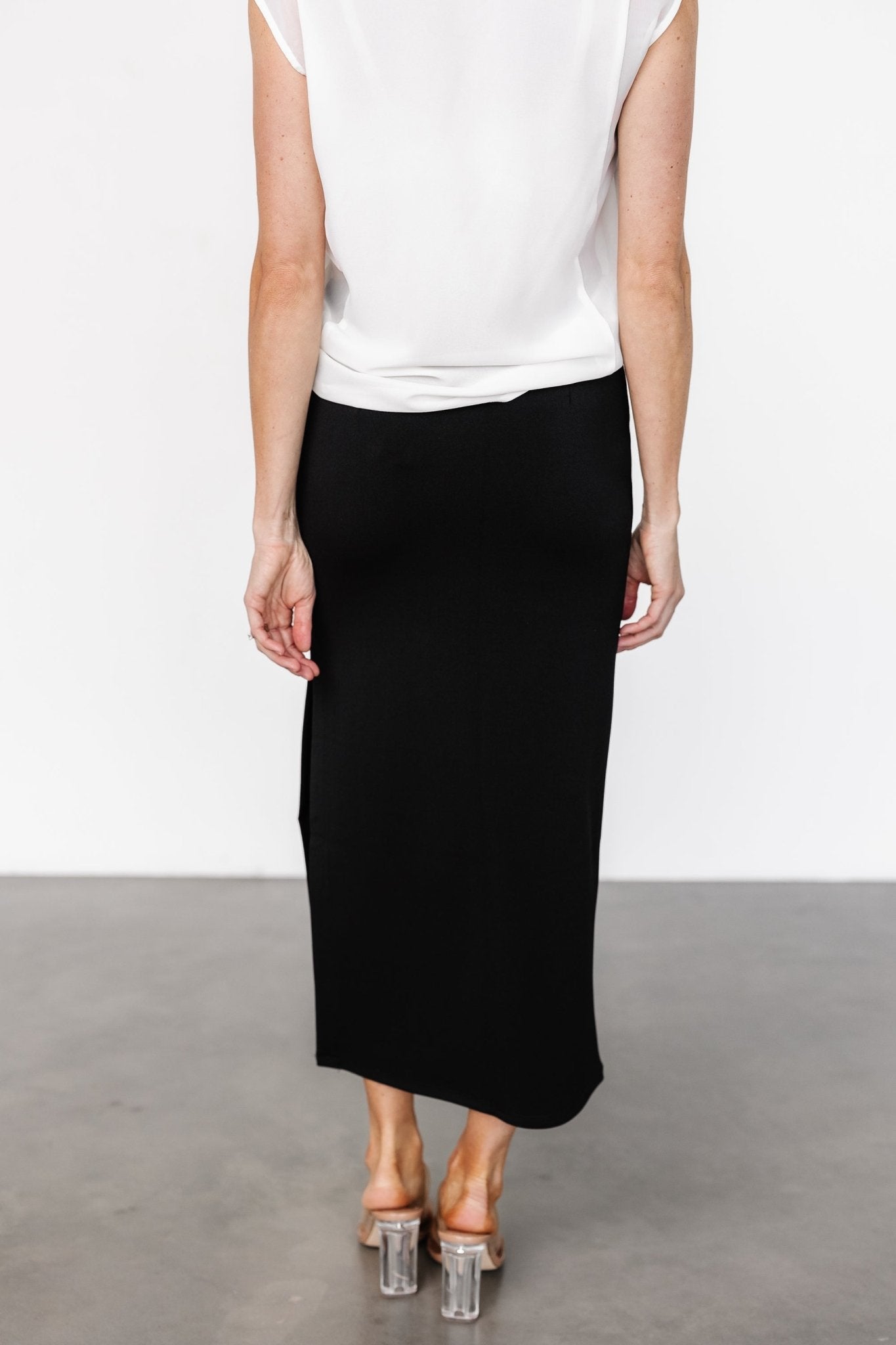 Pembroke Pencil Skirt | Black Sale For Nice