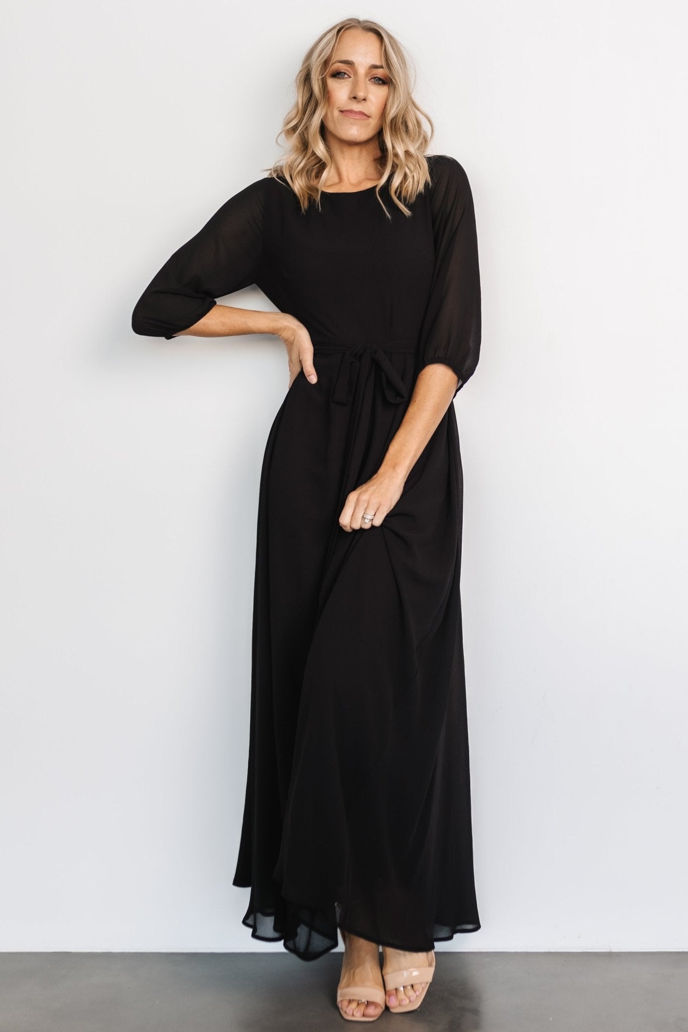 Rebecca Maxi Dress | Black Sale Online Cheap