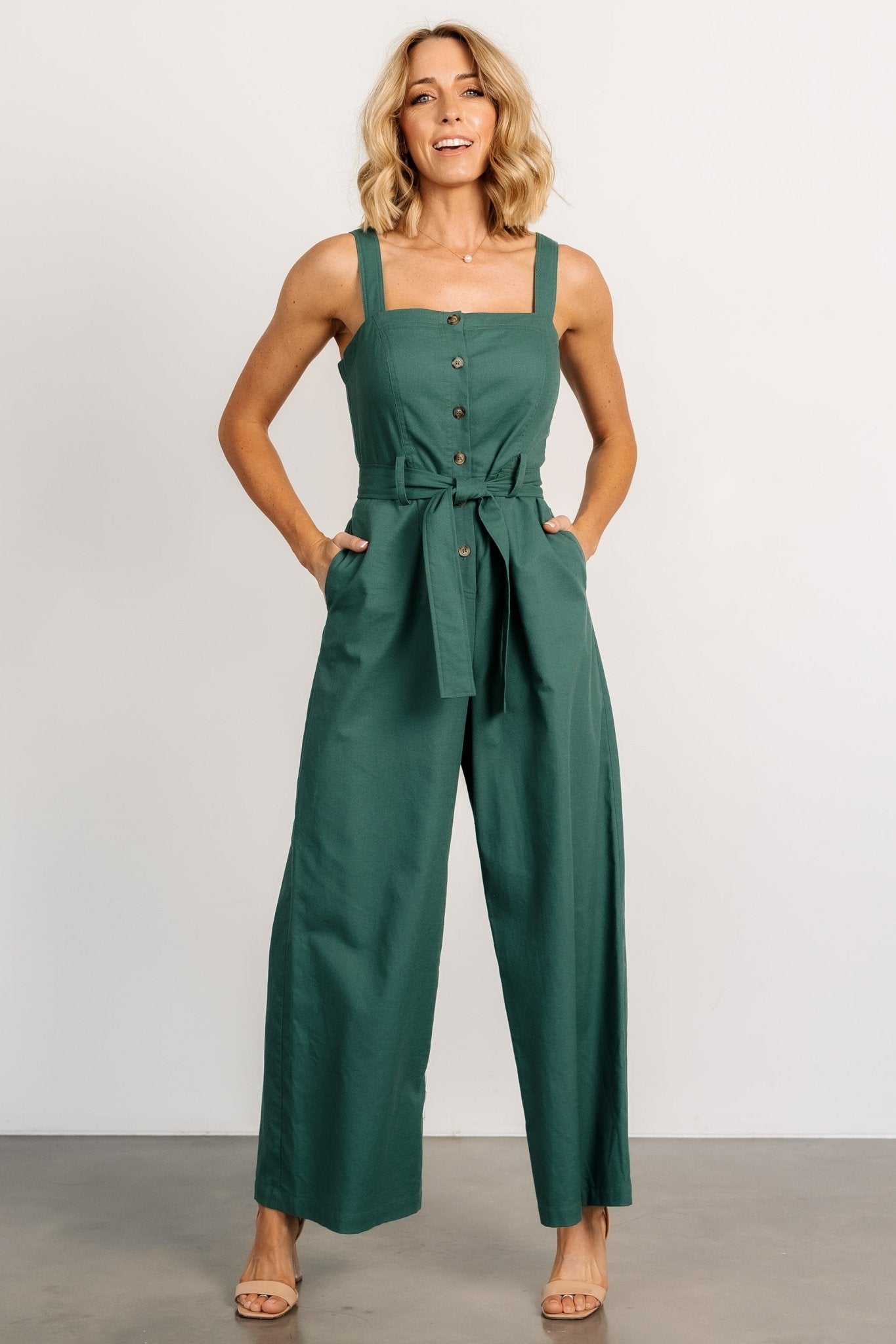 Hartford Jumpsuit | Green Low Pice Fee Shipping Sale Online