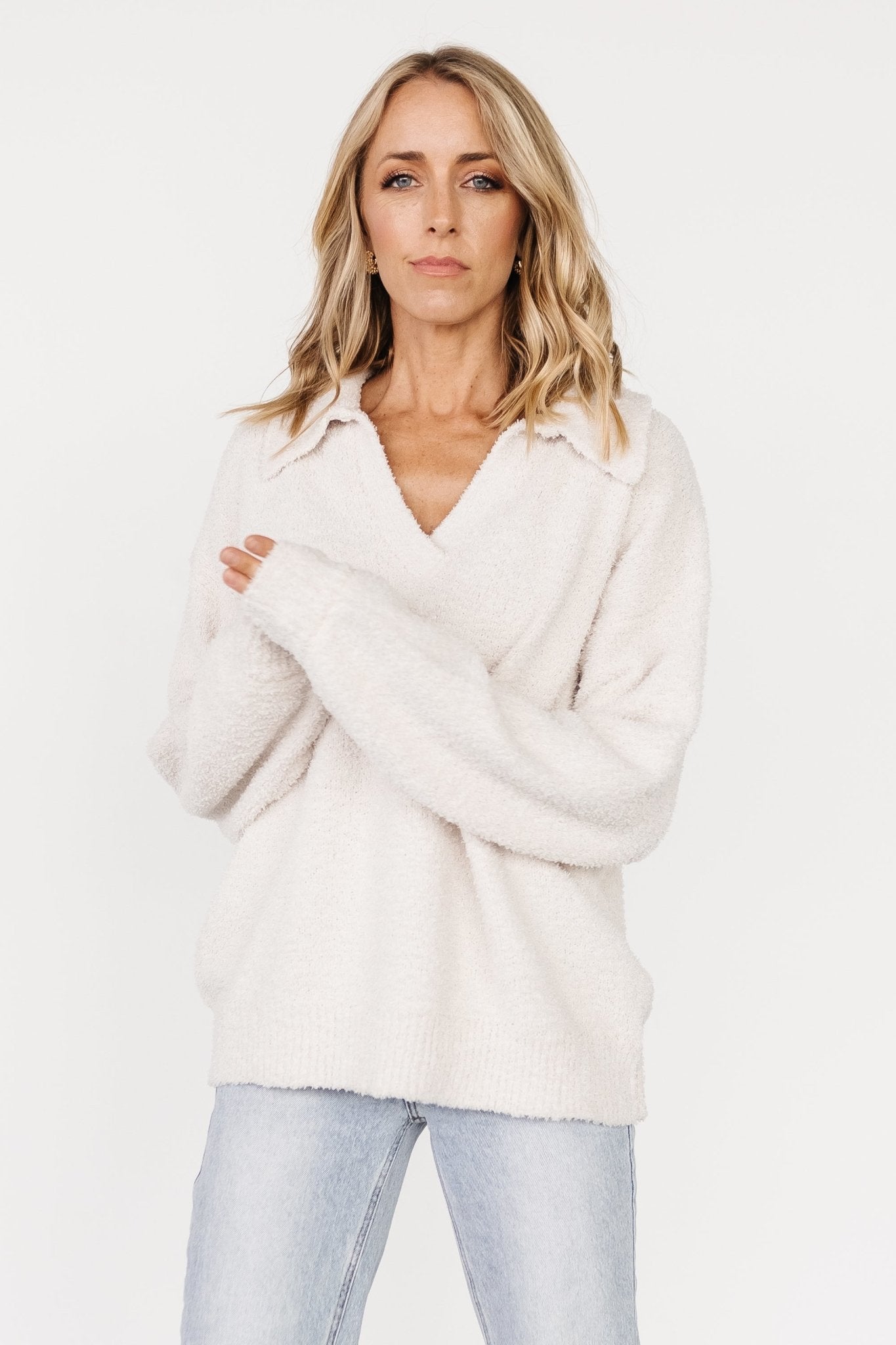 Lockwood Sweater | Oatmeal Amazon Cheap Online