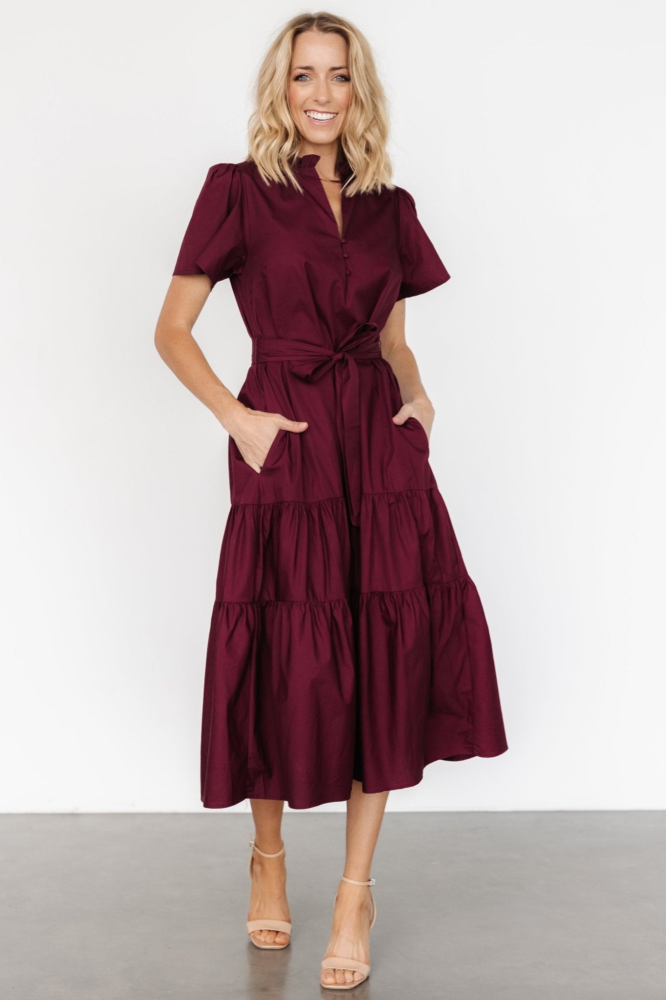 Providence Poplin Dress | Wine Outlet Recommend