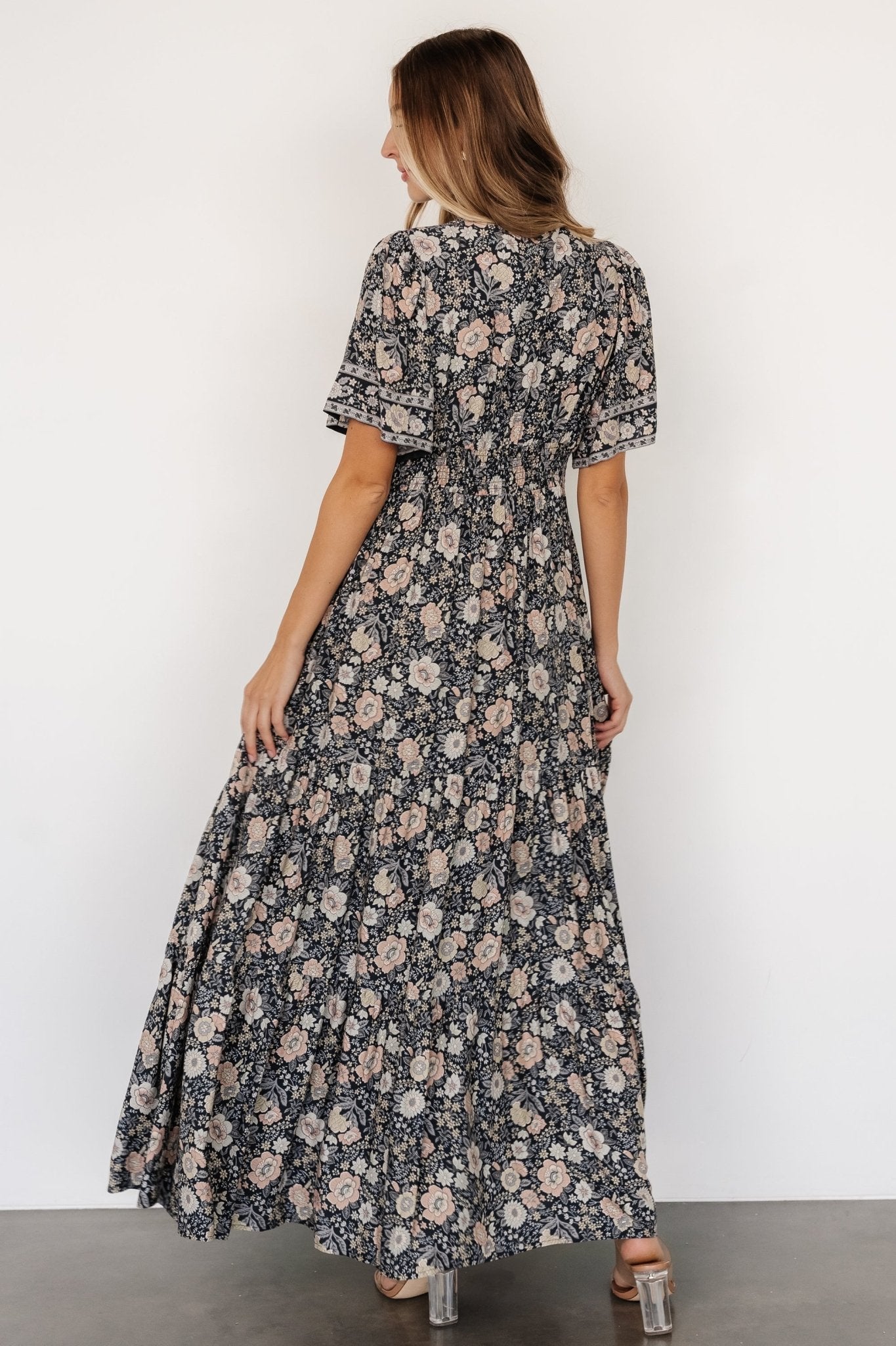 Cheryl Maxi Dress | Midnight Floral Free Shipping Finishline