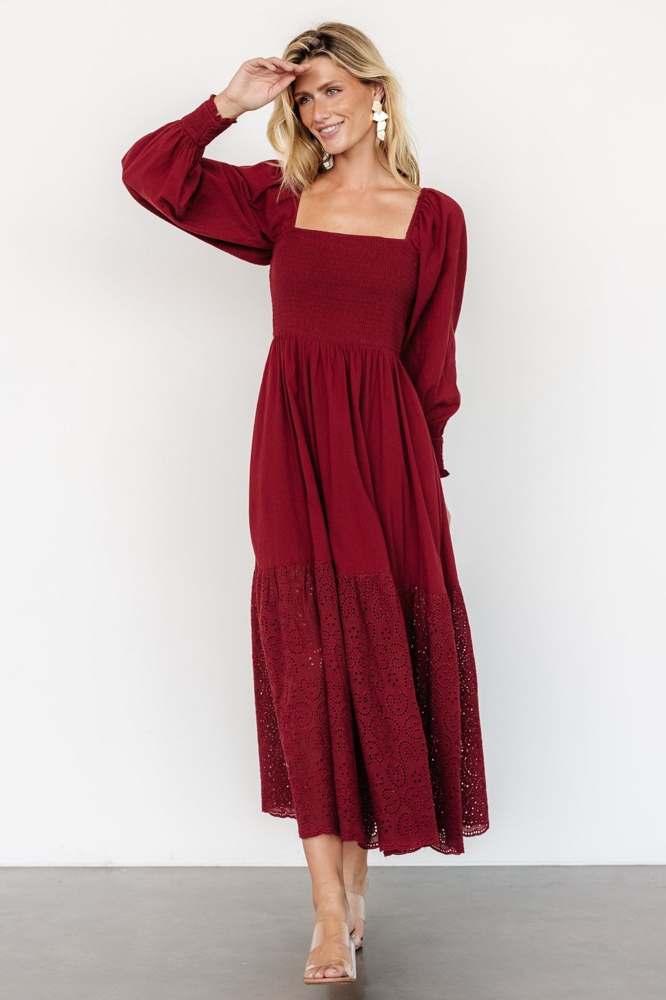 Marcella Maxi Dress | Wine Sast Cheap Pice