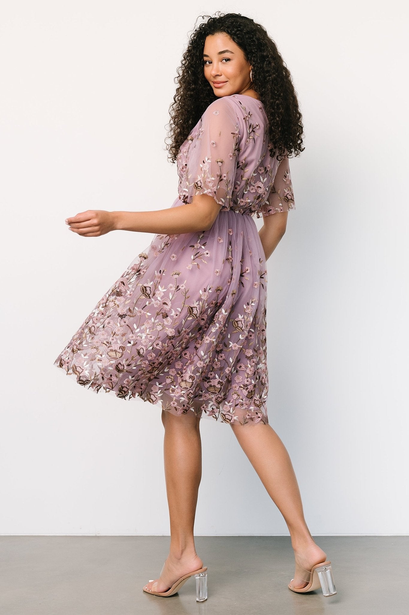 Duchess Tulle Dress | Lilac Garden Cheap Sale 2025 Unisex