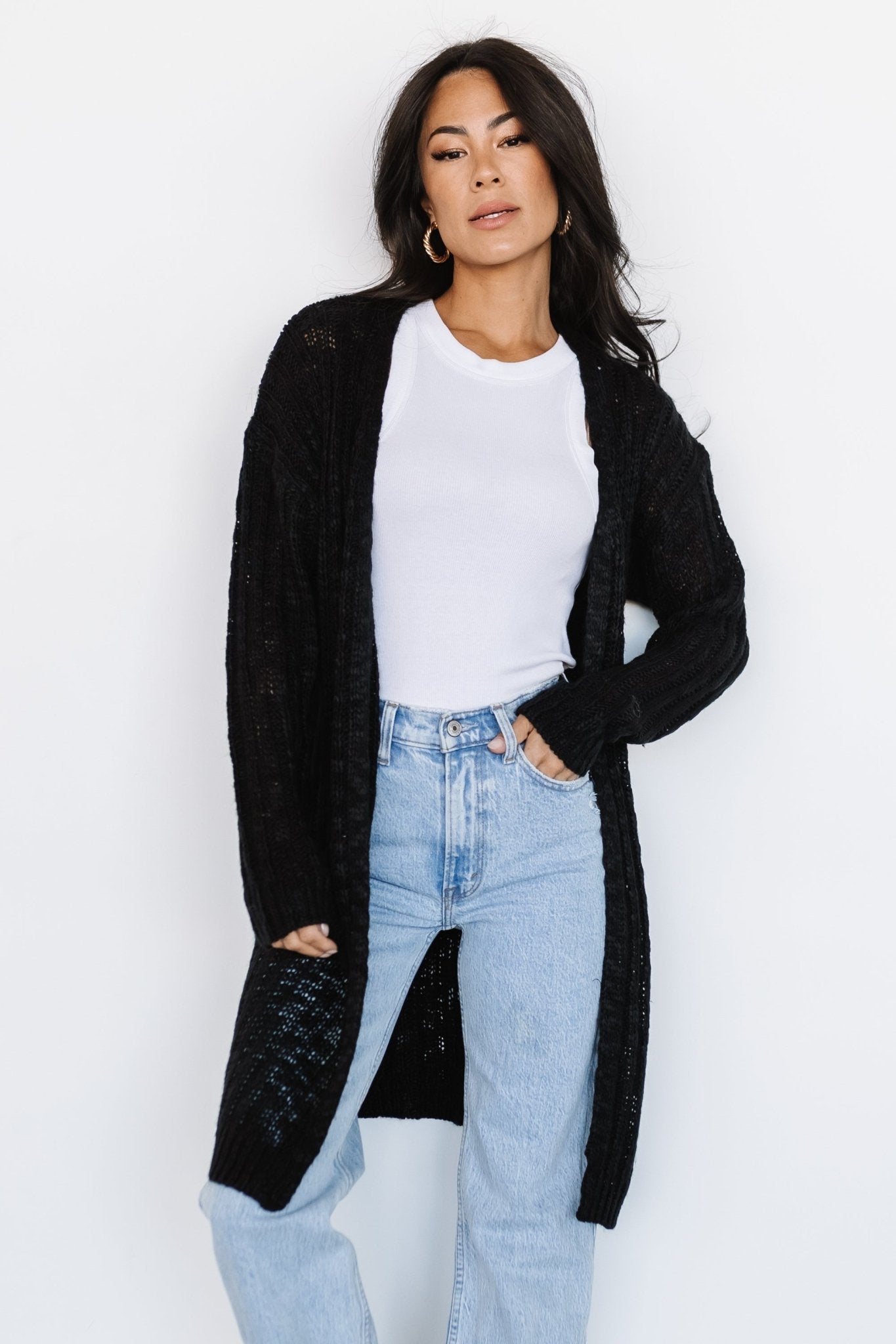 Devman Knit Cardigan | Black From China For Sale