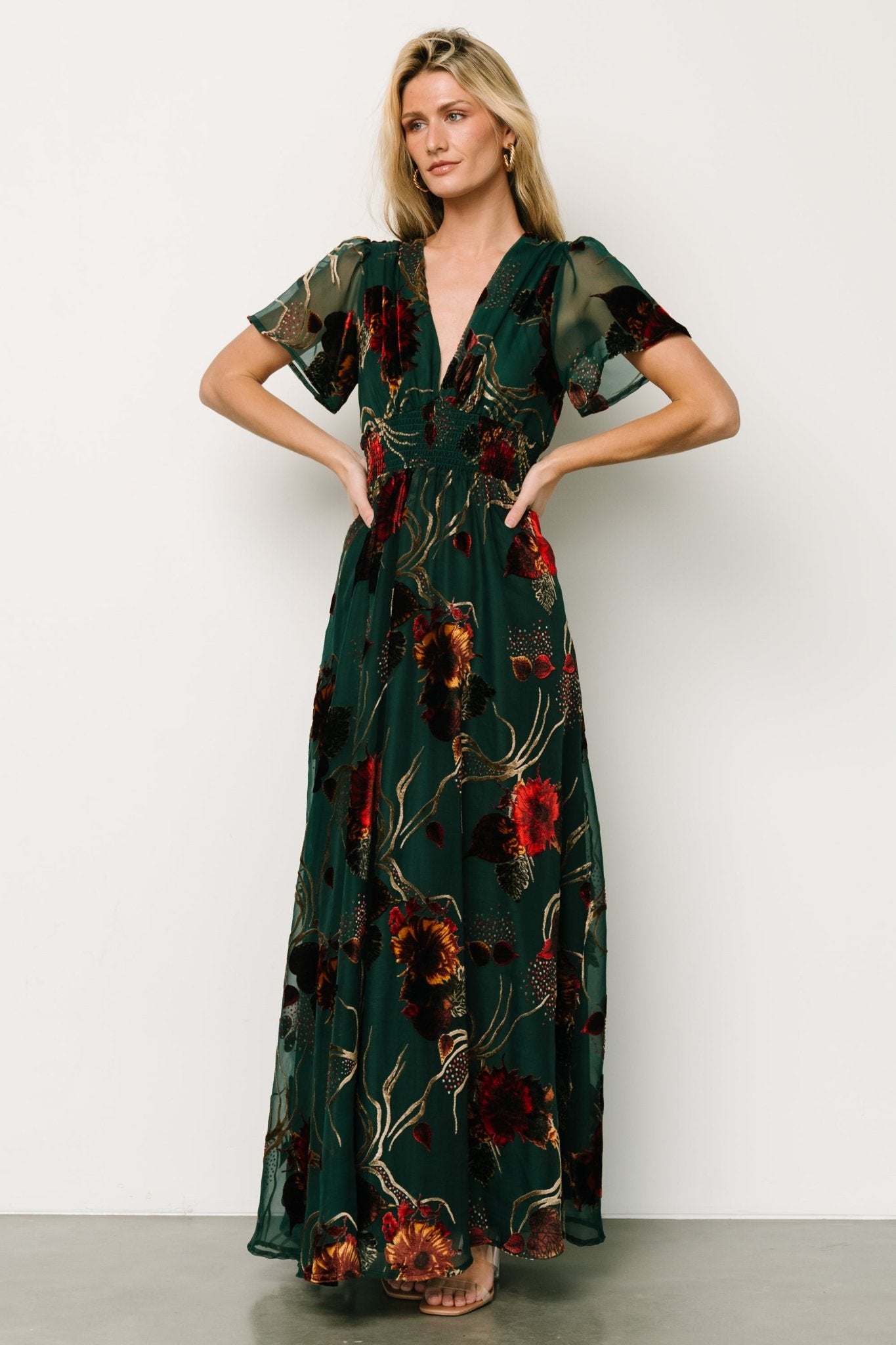 Valen Maxi Dress | Jade Multi Sale Shop Offer