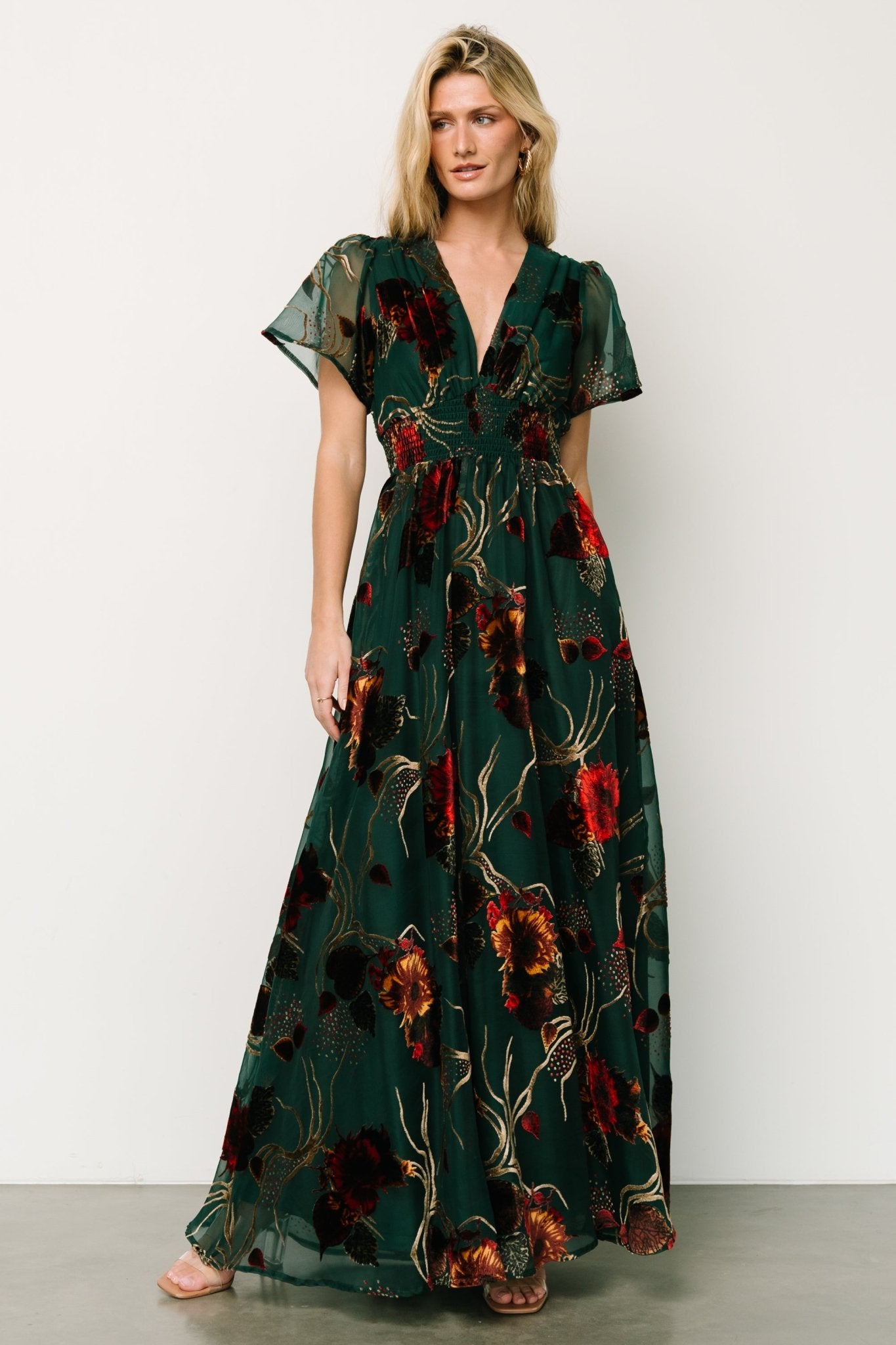 Valen Maxi Dress | Jade Multi Sale Shop Offer