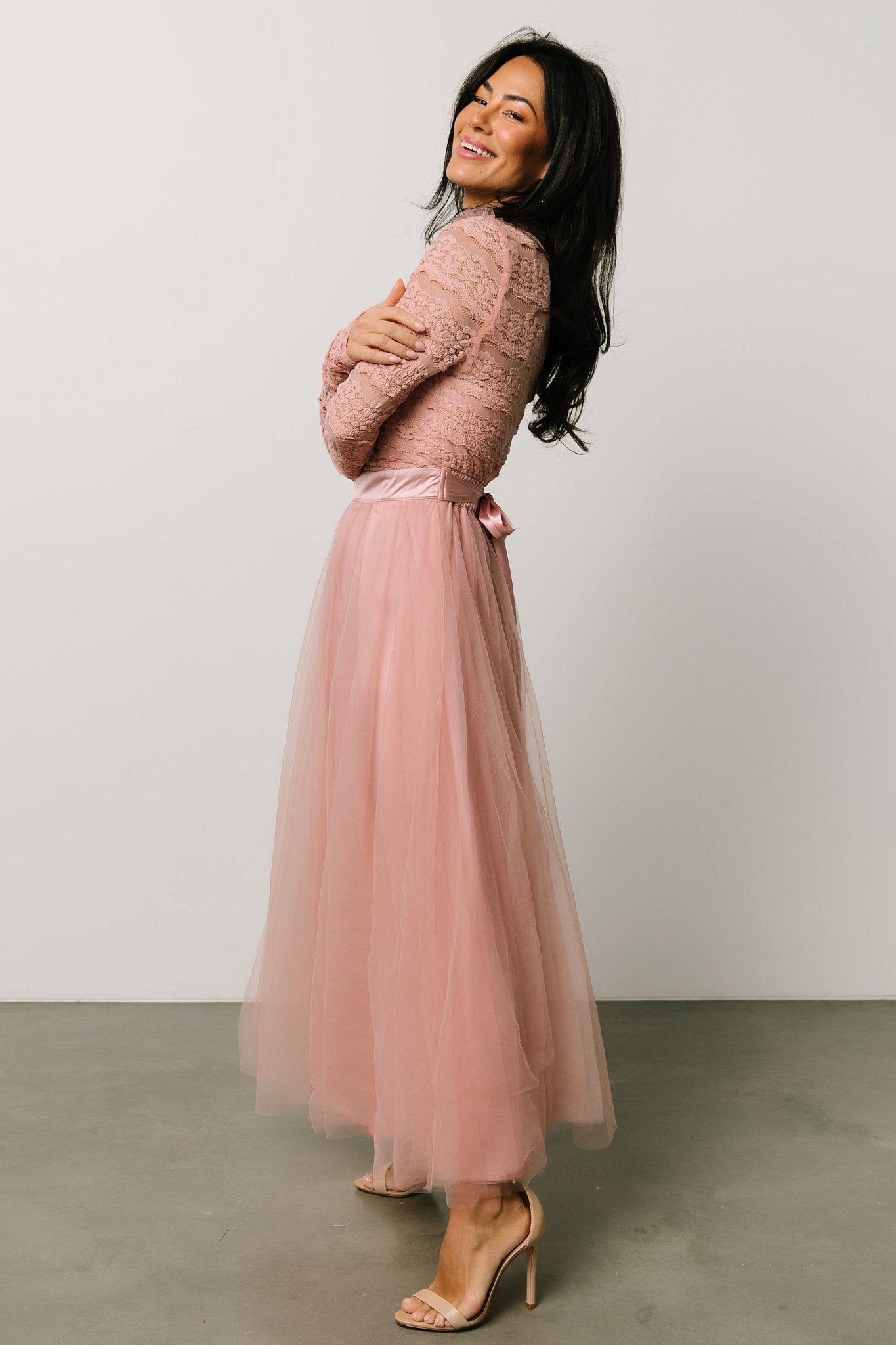 Lonnie Tulle Dress | Blush For Sale Official Site