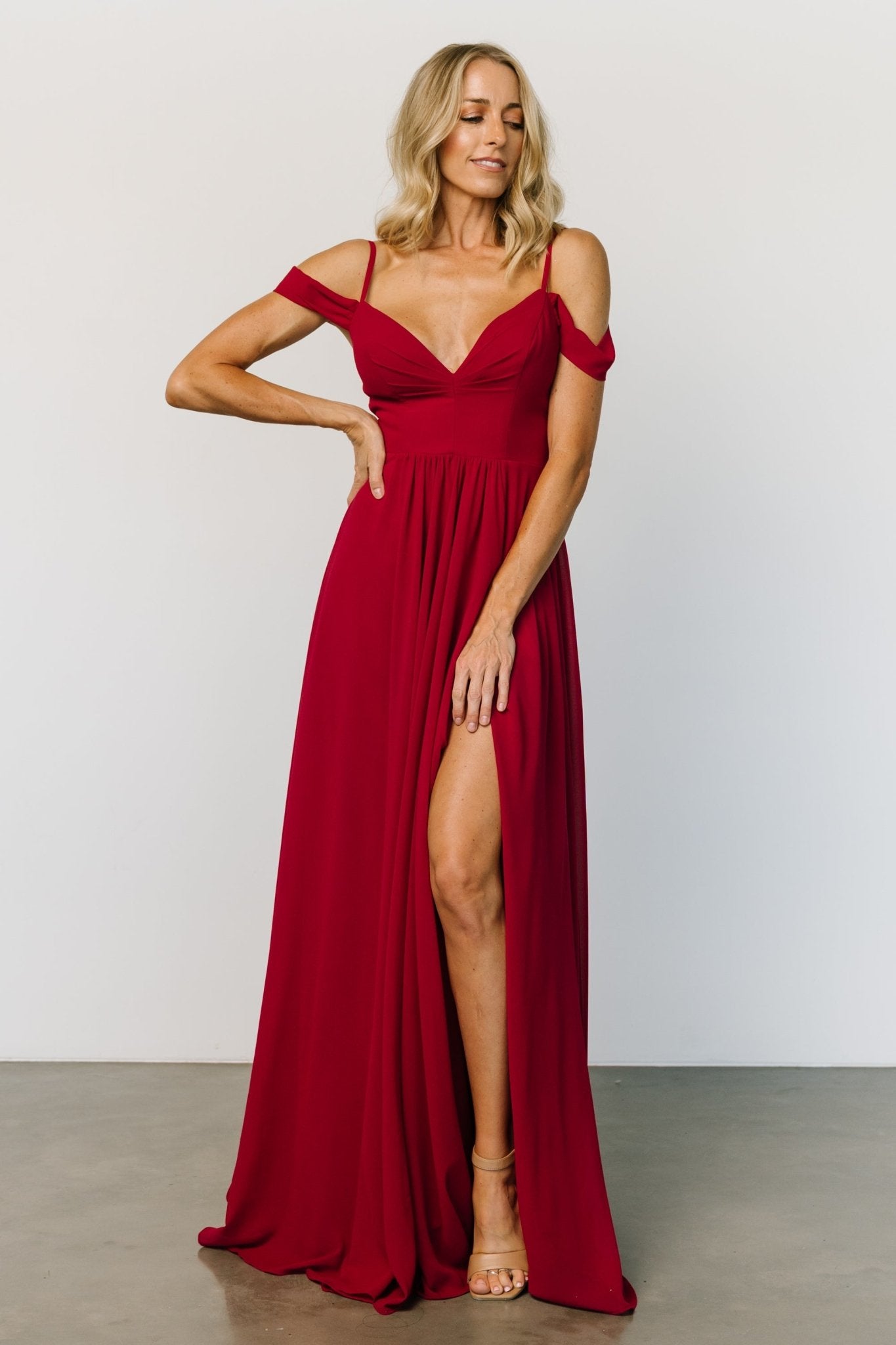 Bianca Lace Maxi Dress | Crimson Buy Cheap Tumblr