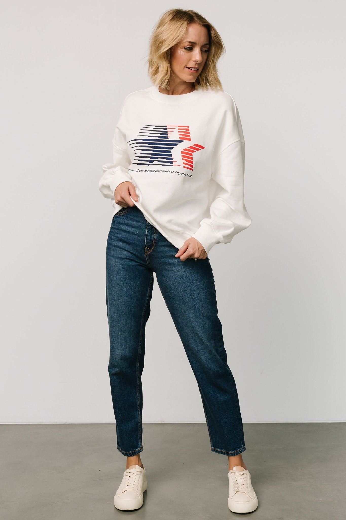 Los Angeles 1984 Sweatshirt | Off White Quality Free Shipping For Sale