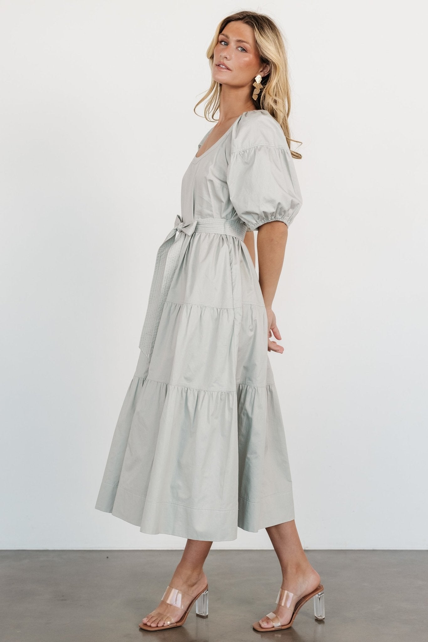 Dorothy Poplin Maxi Dress | Sage Buy Cheap Eastbay